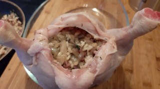 Как се пълни пиле