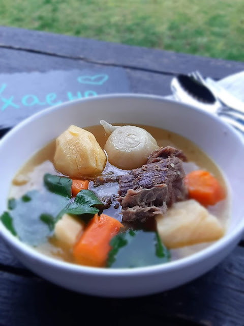 Ухае на рецепта за вкусно телешко варено рецепта