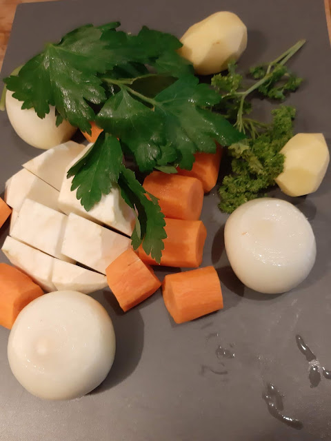 Зеленчуци за телешко варено