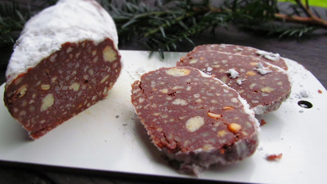 Ухае на рецепта за сладък салам