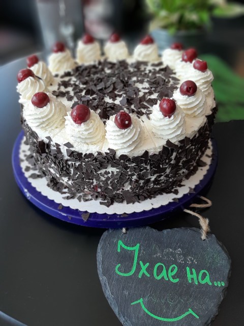 ТОРТА ШВАРЦВАЛД С ЧЕРЕШИ - Schwarzwälder Kirschtorte Рецепта стъпка по стъпка