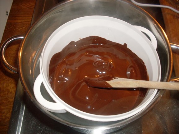 шоколад на водна баня