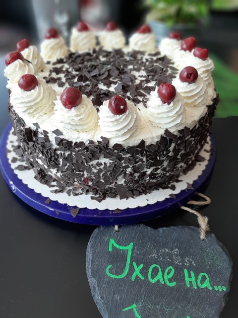 ТОРТА ШВАРЦВАЛД С ЧЕРЕШИ - Schwarzwälder Kirschtorte Рецепта стъпка по стъпка