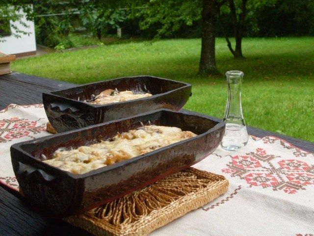 шкембе в керемида вкусна рецепта