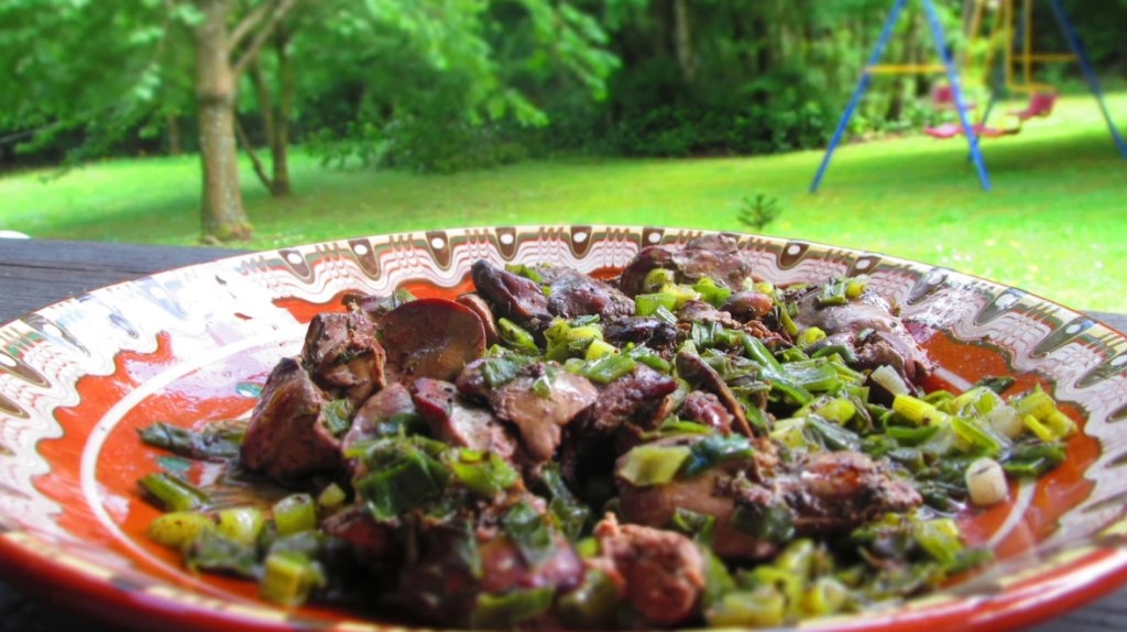 пилешки дробчета рецепта