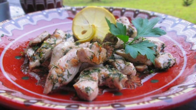 ПИЛЕШКИ ФИЛЕНЦА С КОПЪР И&nbsp;ЧЕСЪН