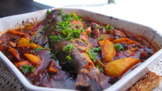 РИБА НА ФУРНА