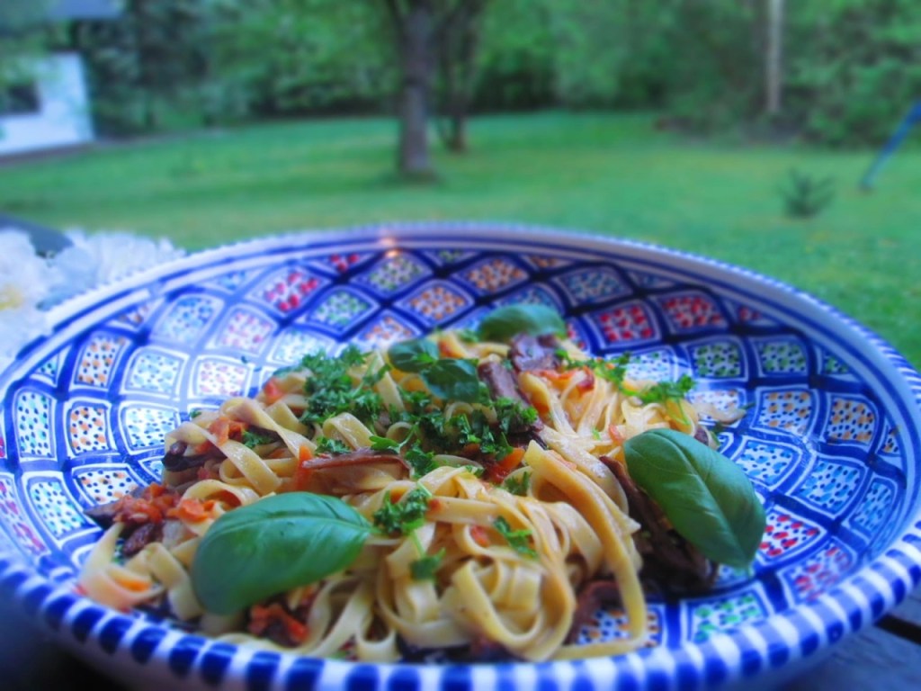 ТАЛЯТЕЛИ С МАНАТАРКИ И МАГИЯТА НА САН МАРИНО – Tagliatelle mit&nbsp;Steinpilzen