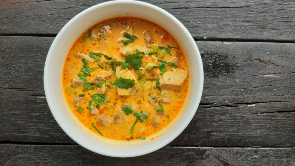 ТАЙ – РИБЕНА СУПА С БЯЛА РИБА Thai – Fischsuppe mit&nbsp;Seelachs