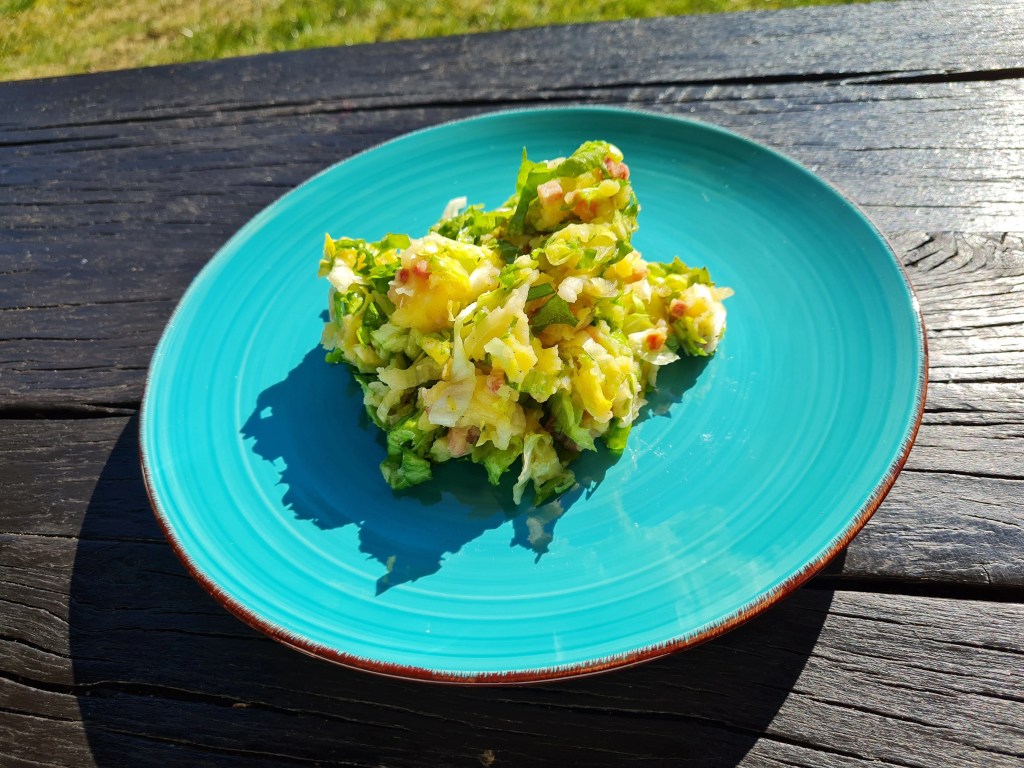 Endiviensalat Салата с ендивия и&nbsp;картофи