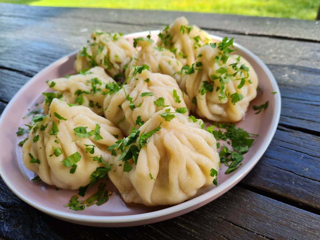 Хинкали от грузинската кухня – Khinkali, Khink’ali, ხინკალი,&nbsp;Chinkali