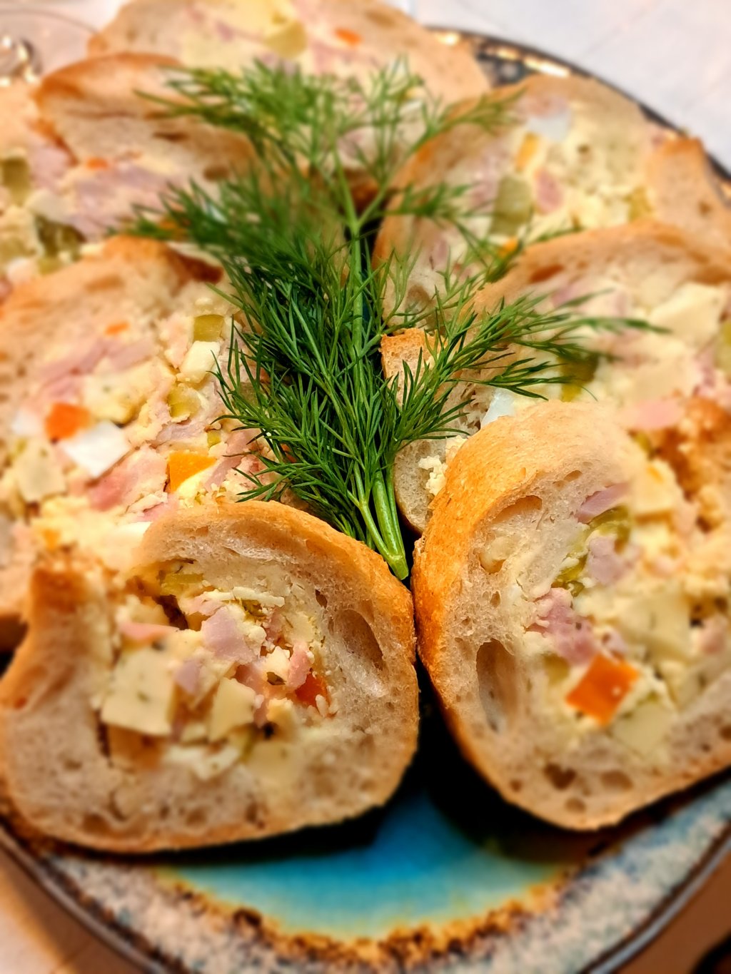 Пълнена багета за Новата&nbsp;година