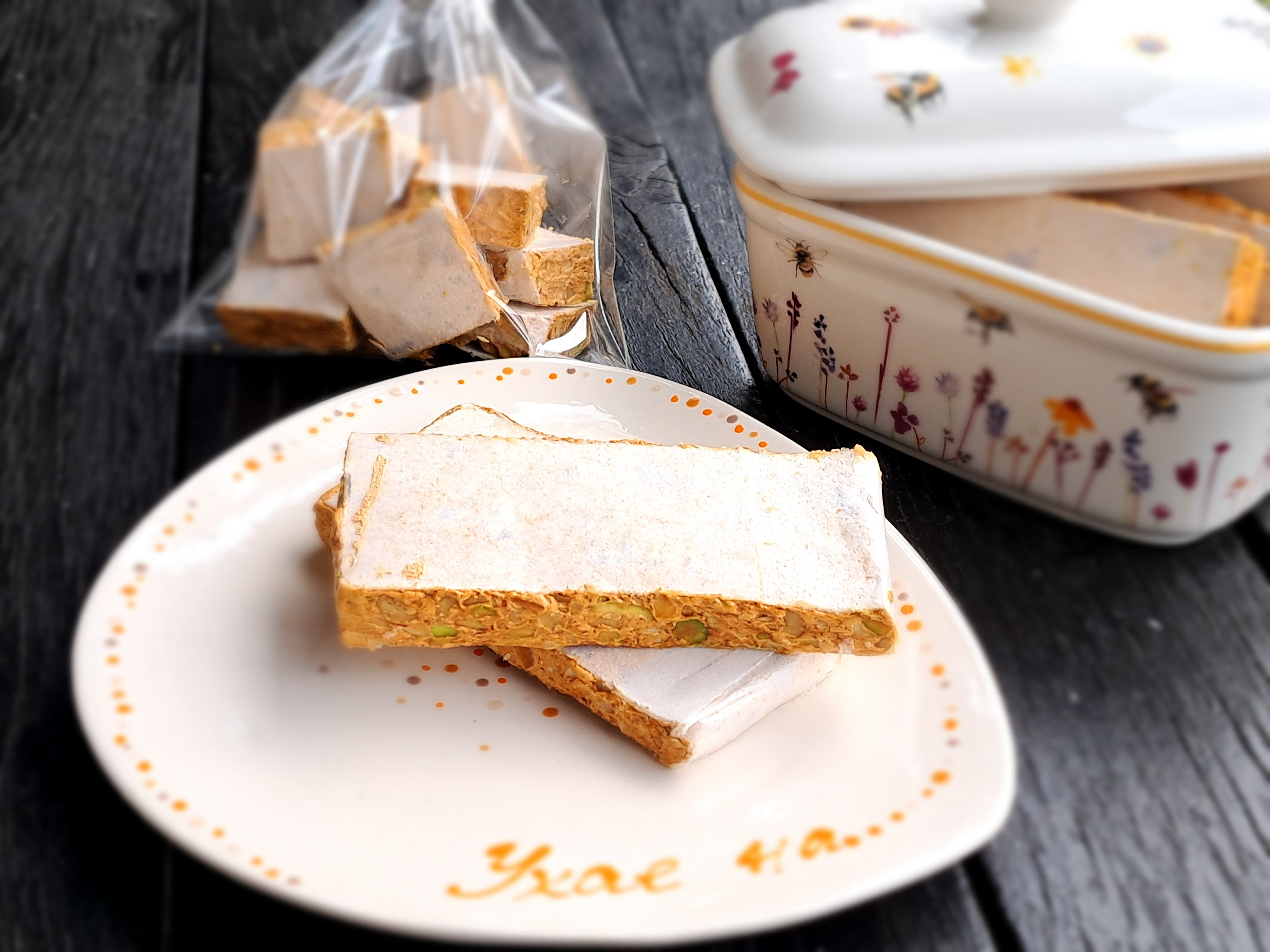 Домашно направена халва - нуга Halva - Nougat