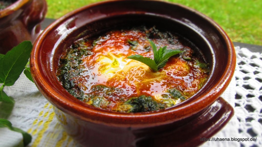 ГЮВЕЧЕТА СЪС СПАНАК И ЯЙЦА И…НЕКА НЕ ЗАБРАВЯМЕ ВКУСНАТА БЪЛГАРСКА&nbsp;КУХНЯ