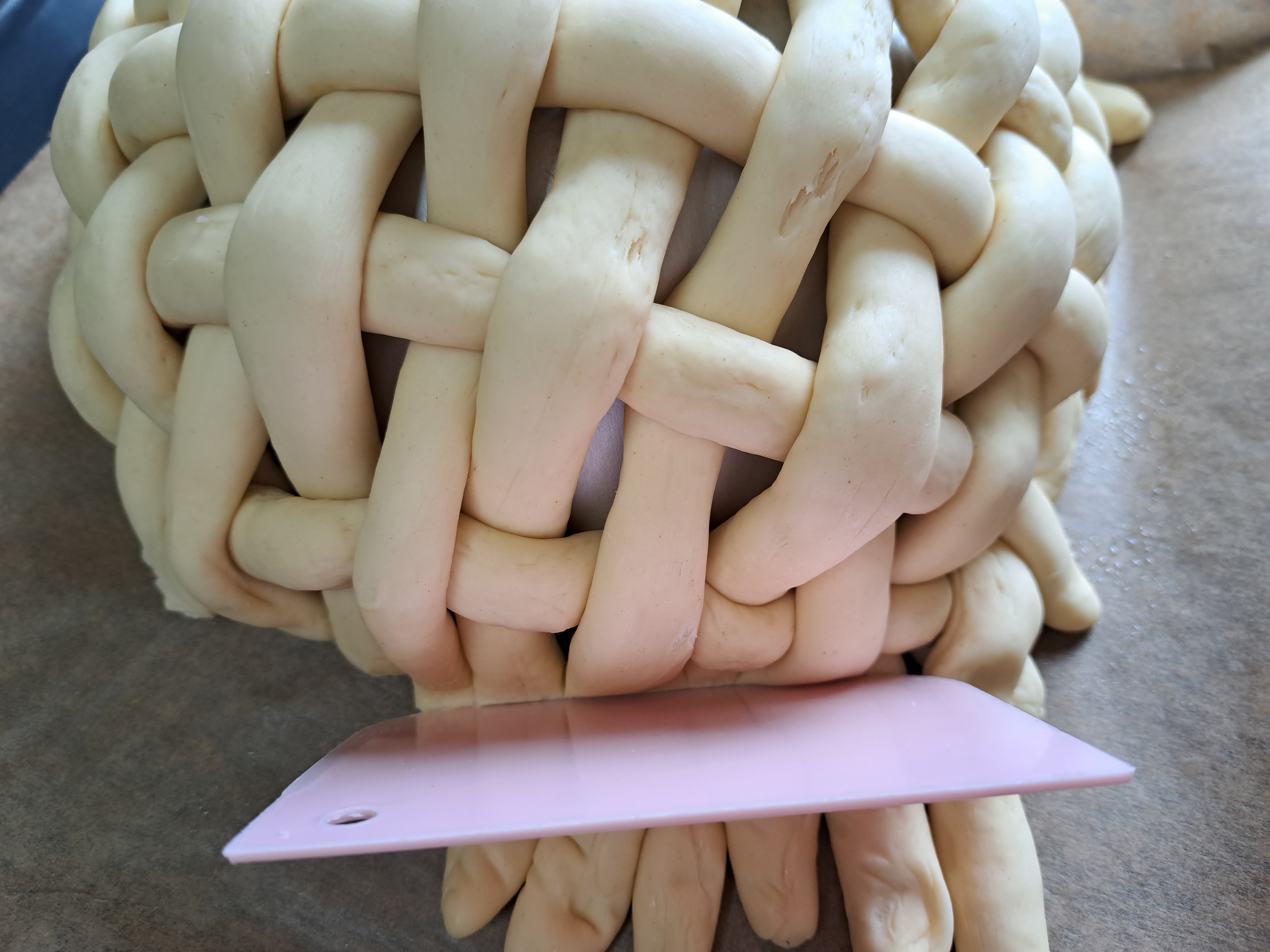 Ухае на... кошница от тесто