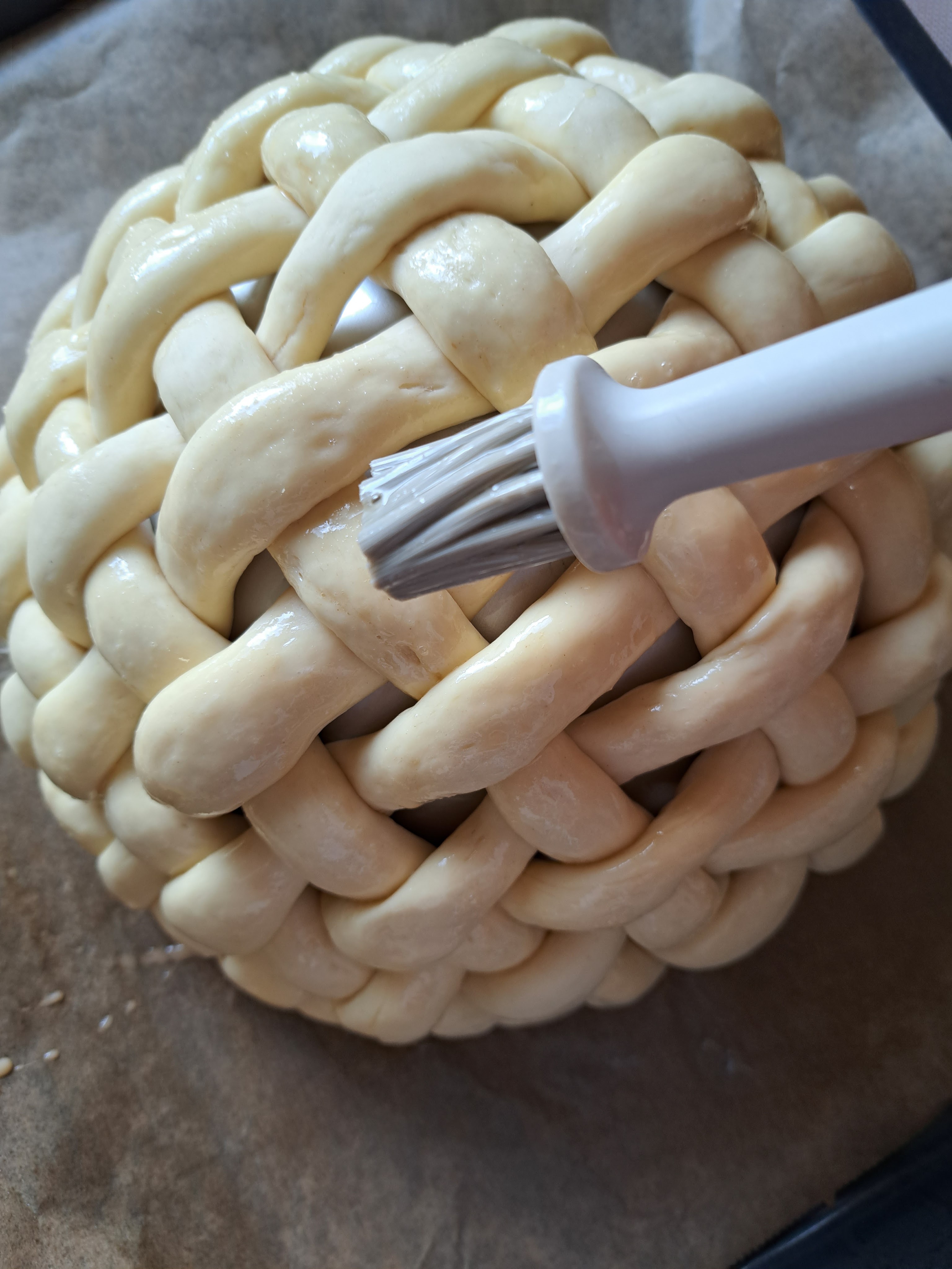 Ухае на... кошница от тесто