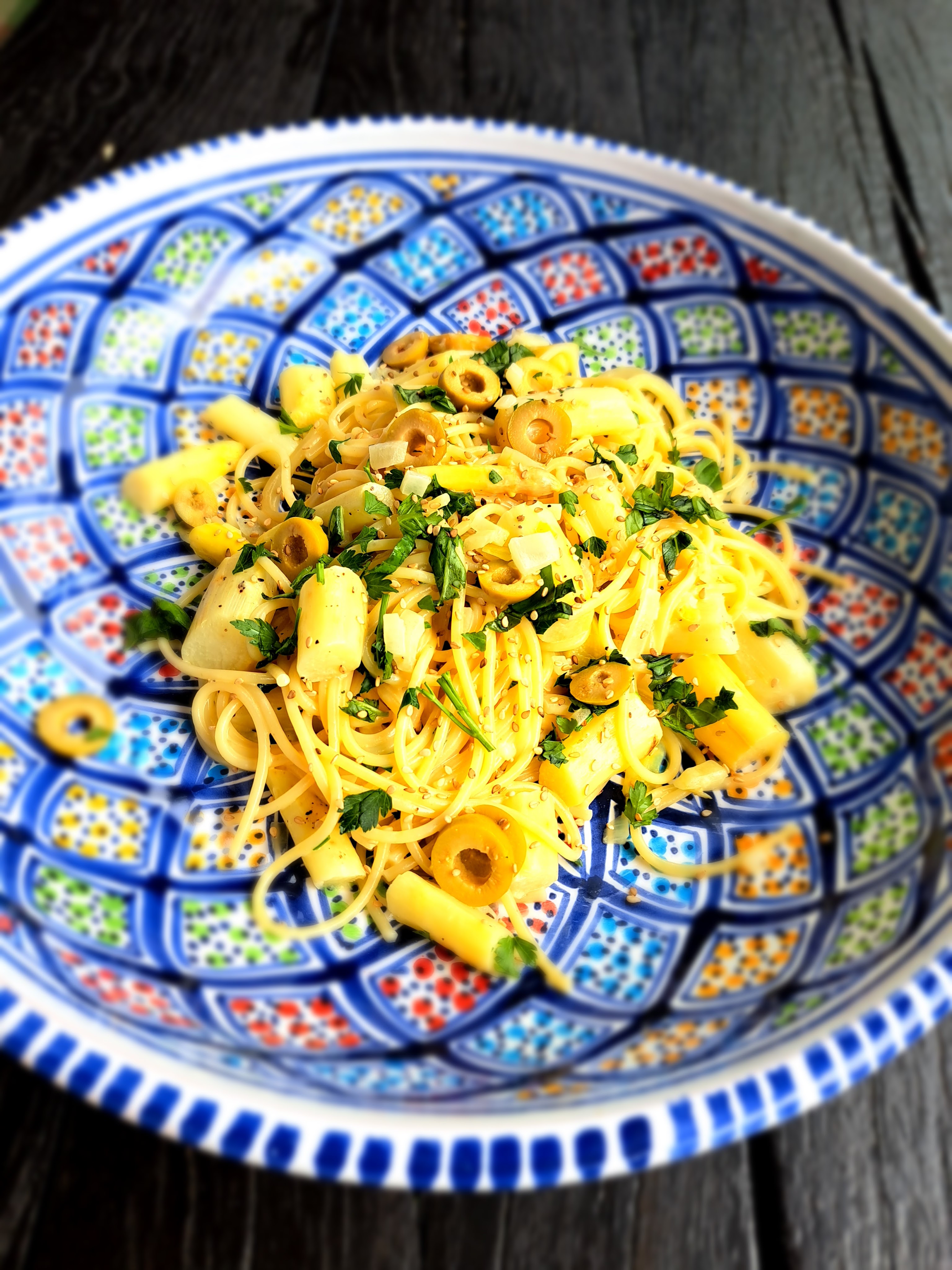 Ухае на...Лимонови спагети с аспержи - хранителен режим ИПО