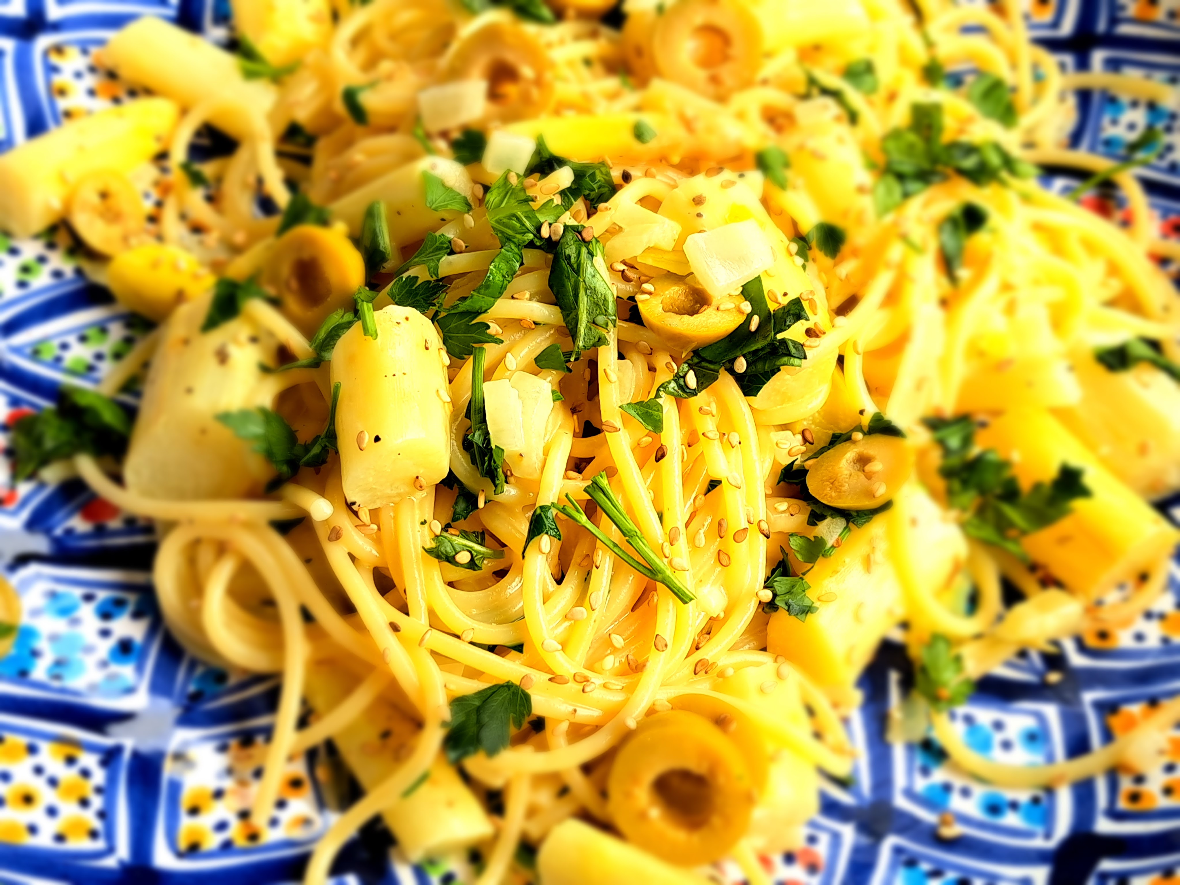 Ухае на...Лимонови спагети с аспержи - хранителен режим ИПО