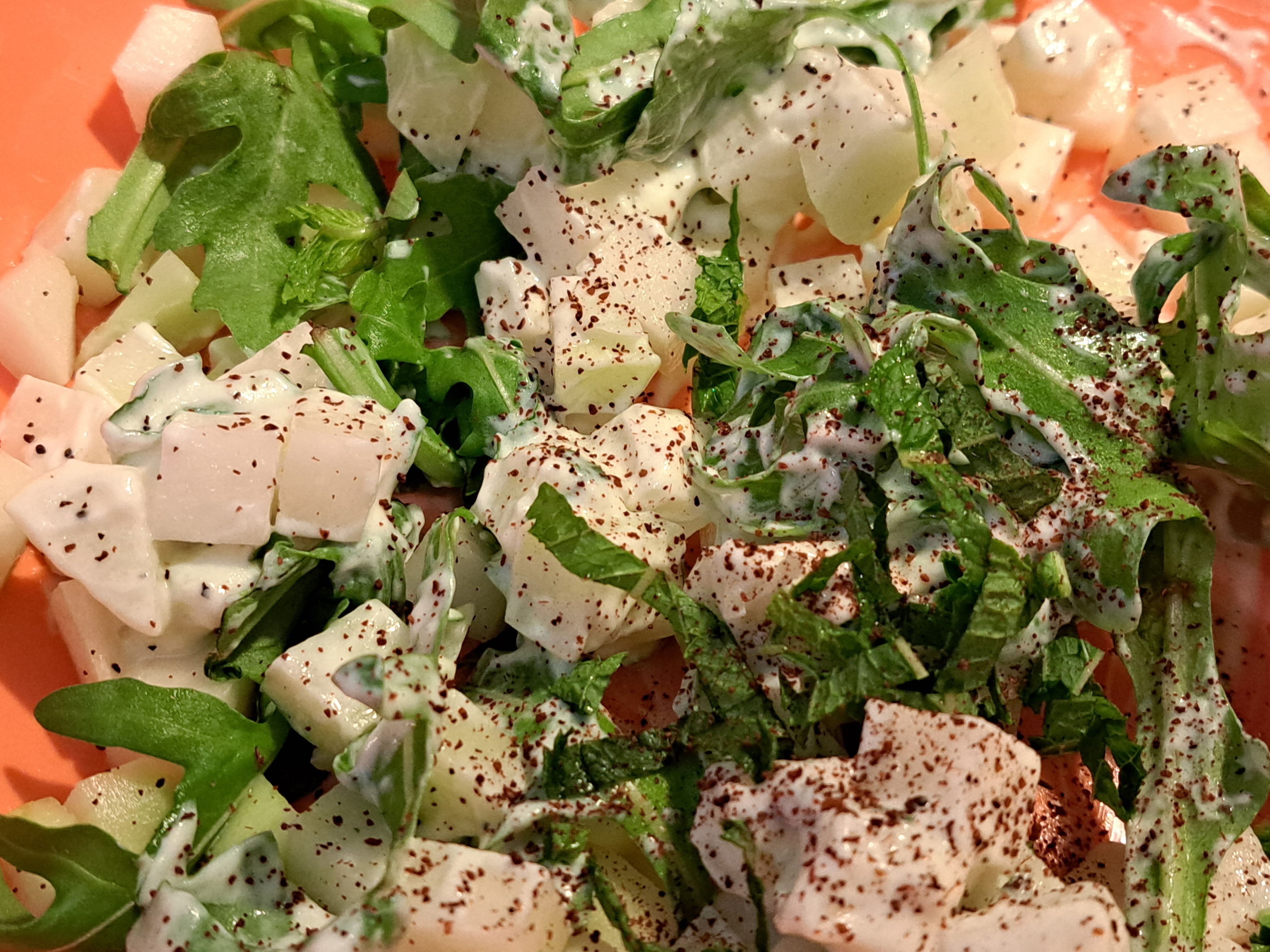 Ухае на... Kohlrabisalat Салата с алабаш