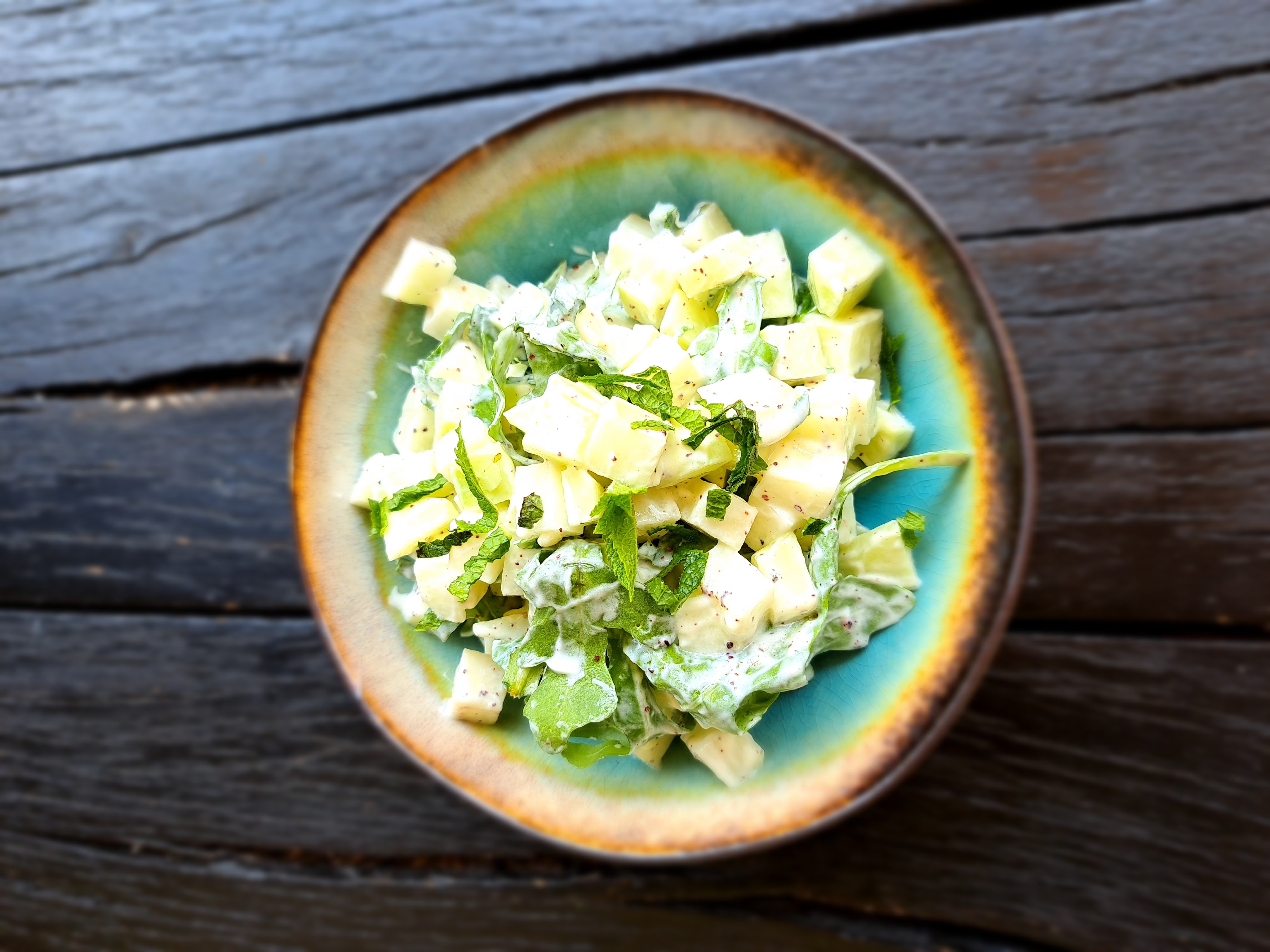 Ухае на... Kohlrabisalat Салата с алабаш