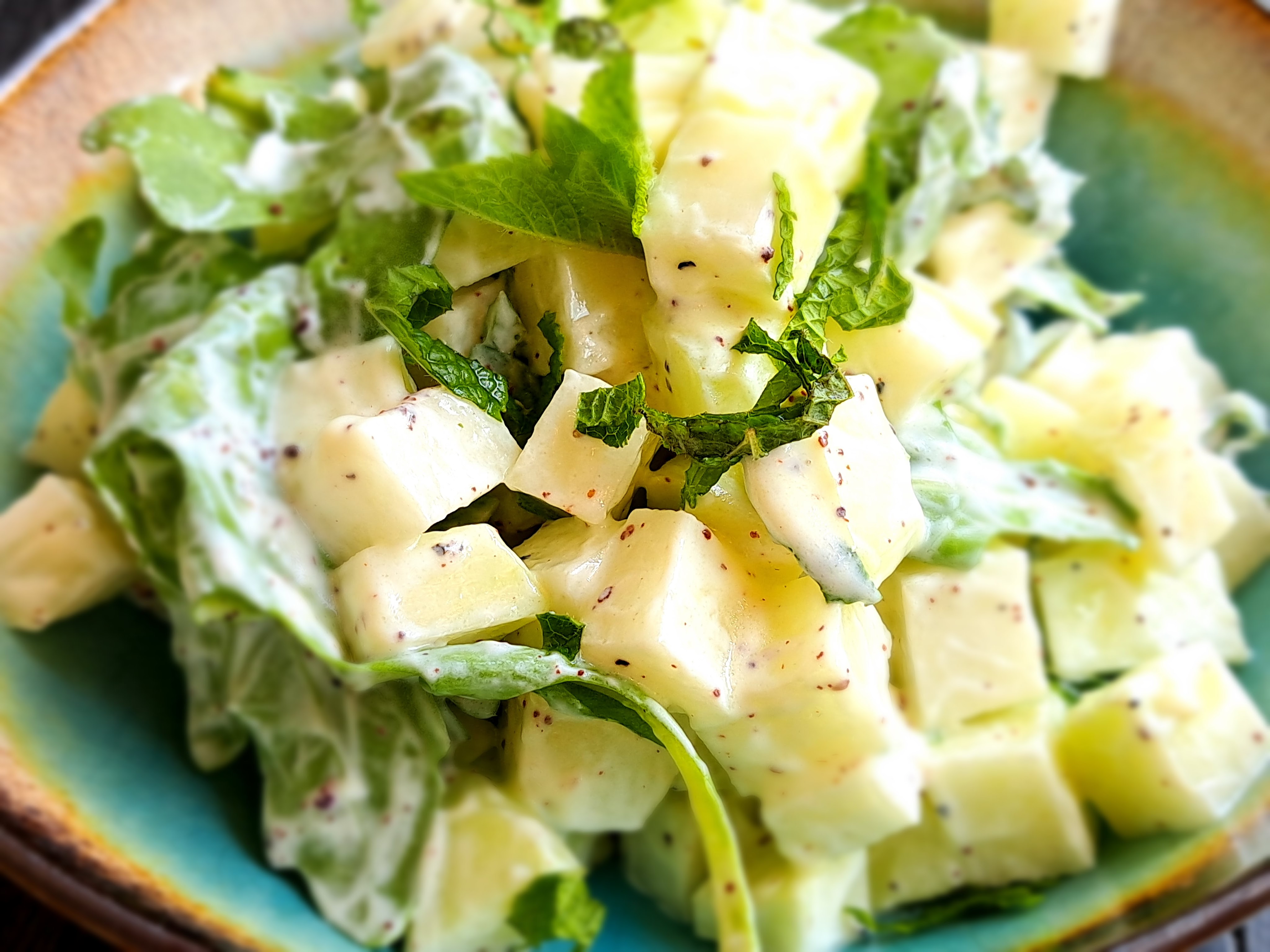 Ухае на... Kohlrabisalat Салата с алабаш