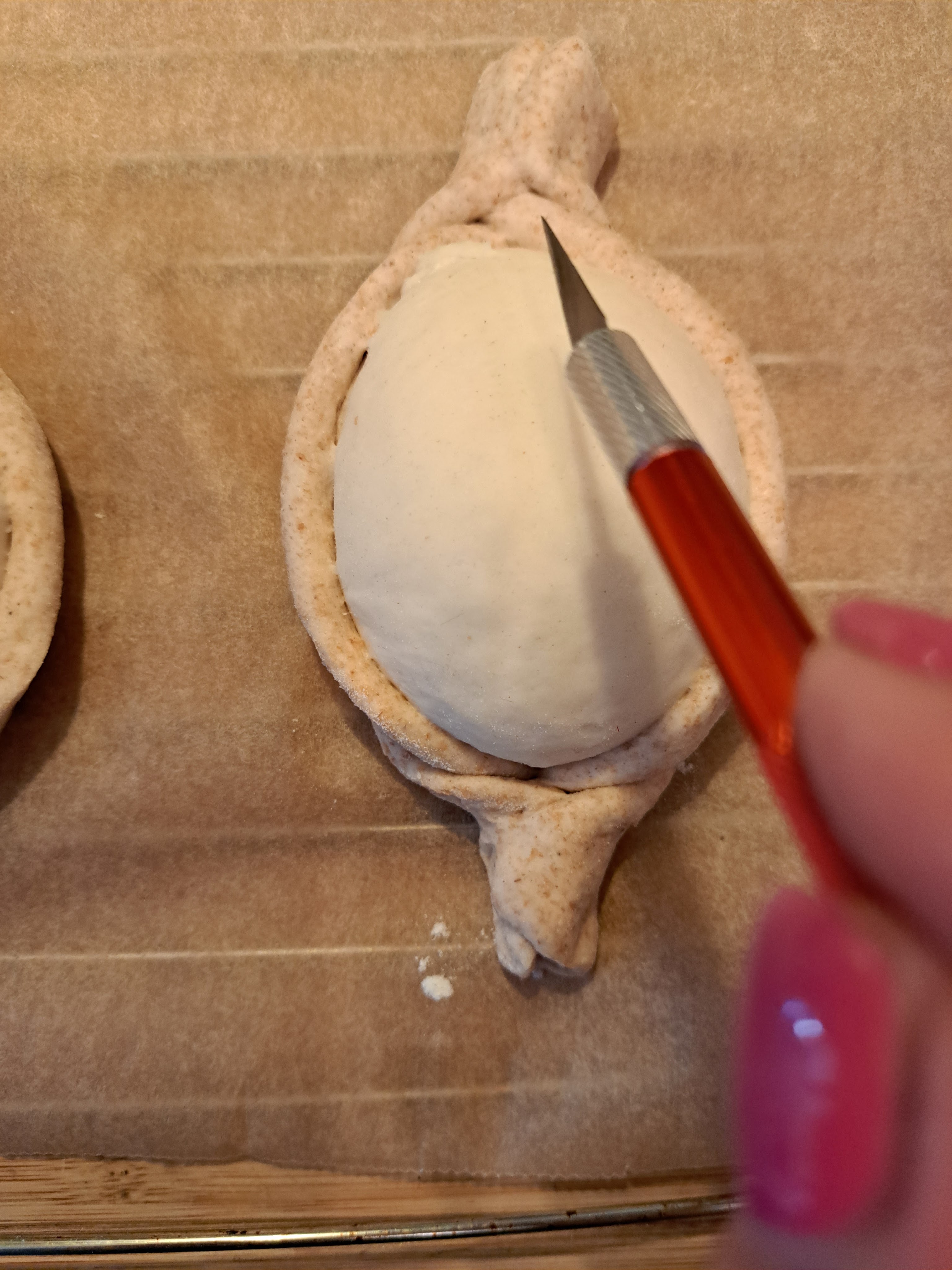 Ухае на...Цървулчета или хлебчета от два вида спелта