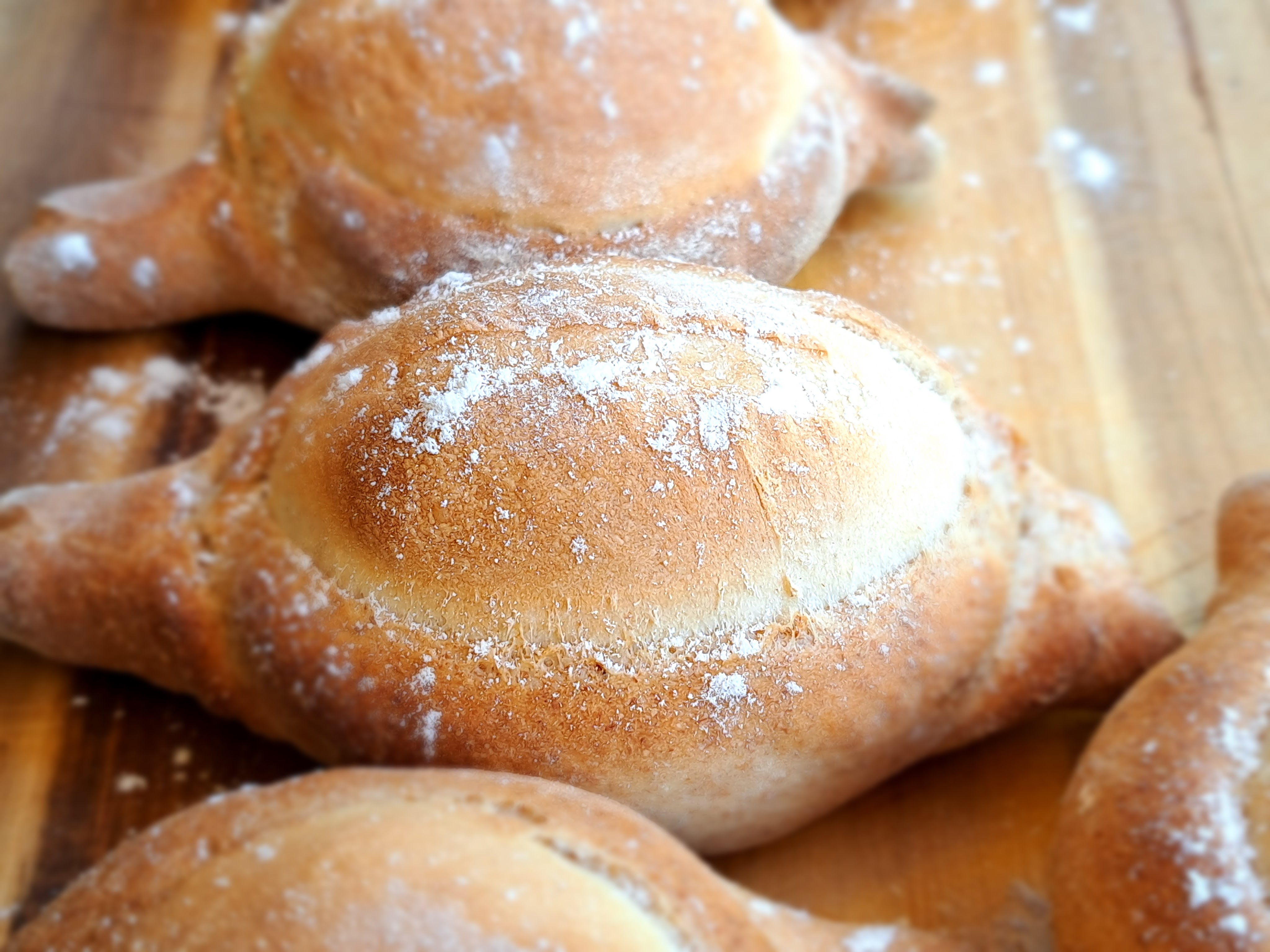 Ухае на...Цървулчета или хлебчета от два вида спелта