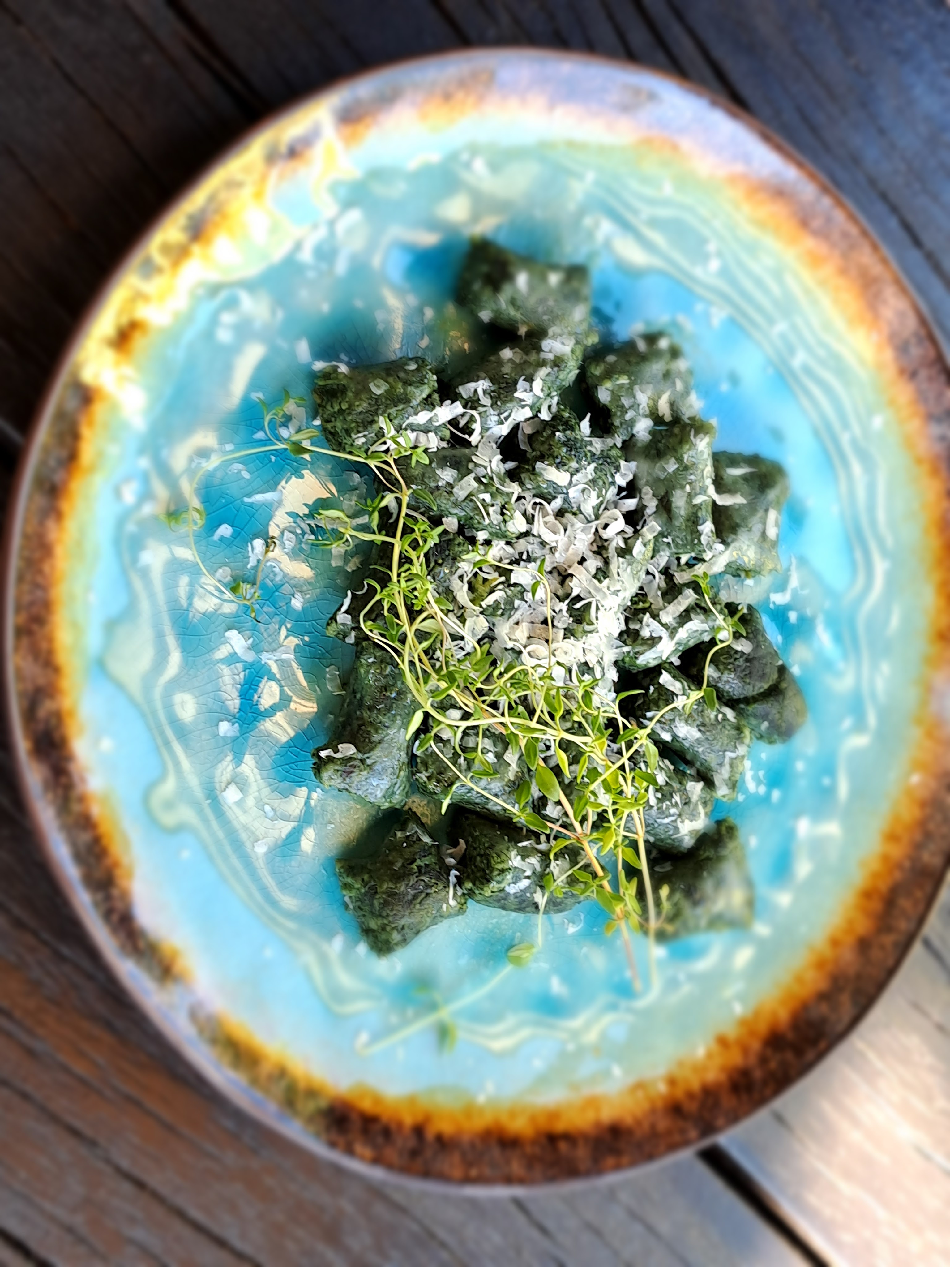 Ухае на... Gnocchi alle ortiche Ньоки с коприва