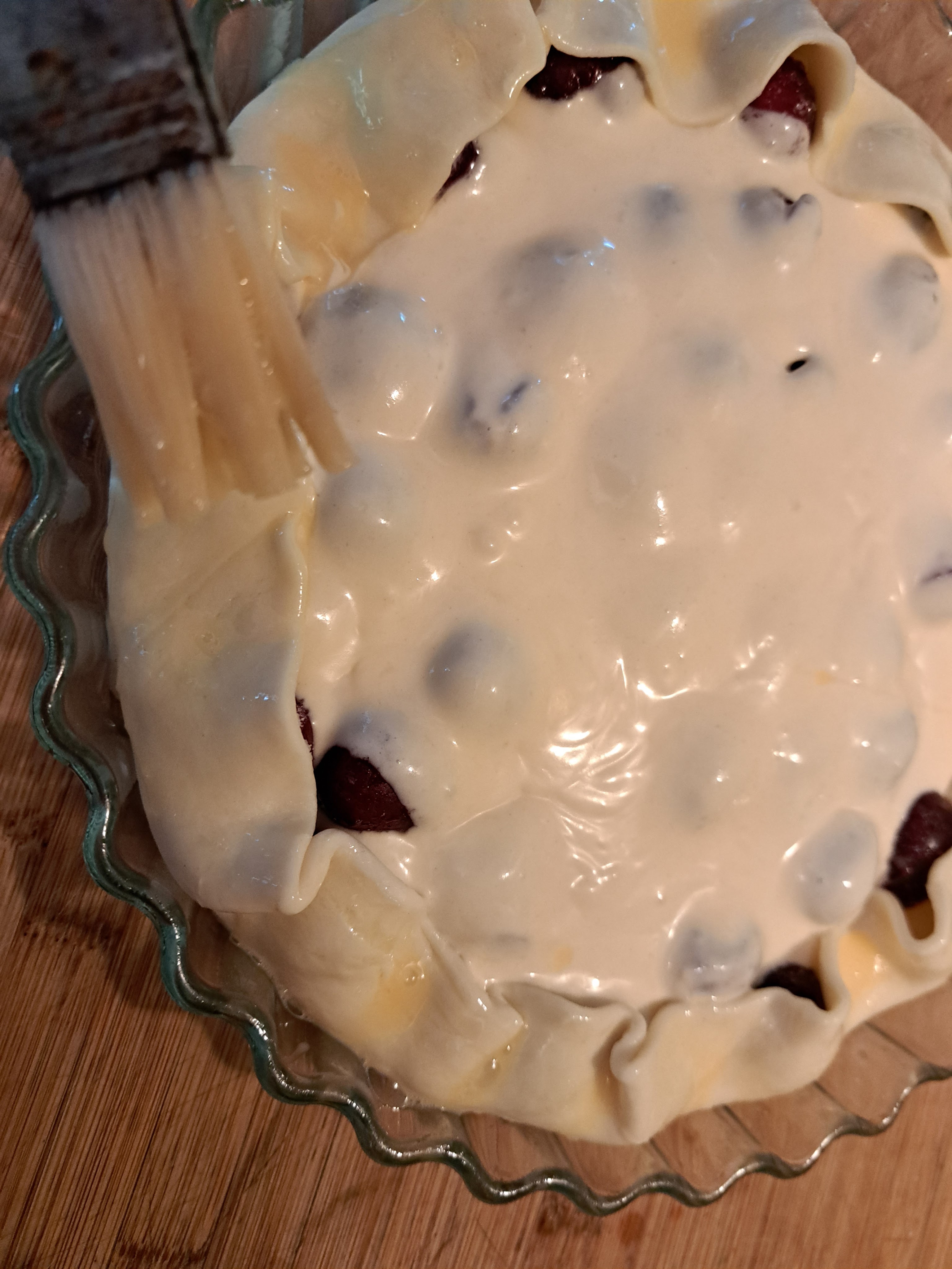 Ухае на... Einfache Kirschentarte Лесна тарта с череши