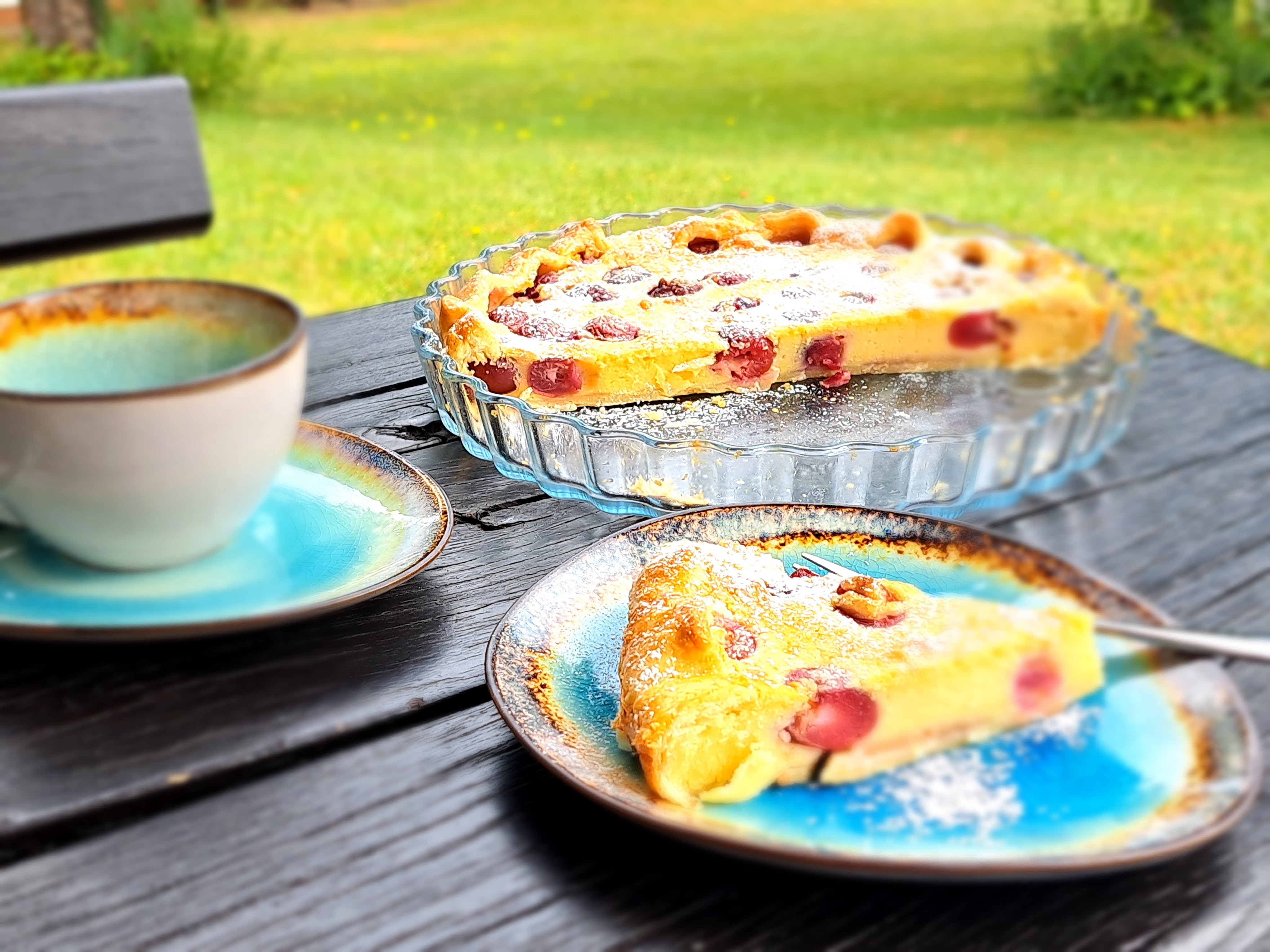 Ухае на... Einfache Kirschentarte Лесна тарта с череши