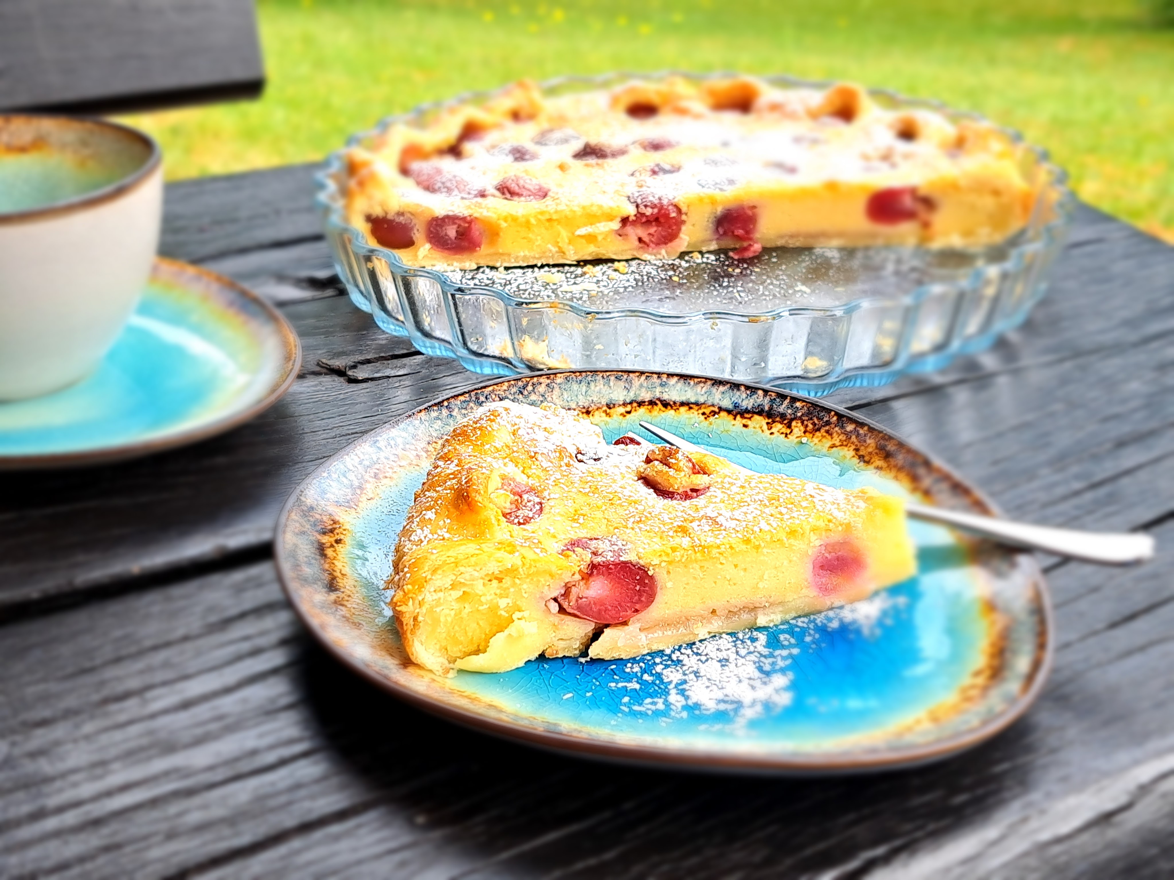 Ухае на... Einfache Kirschentarte Лесна тарта с череши