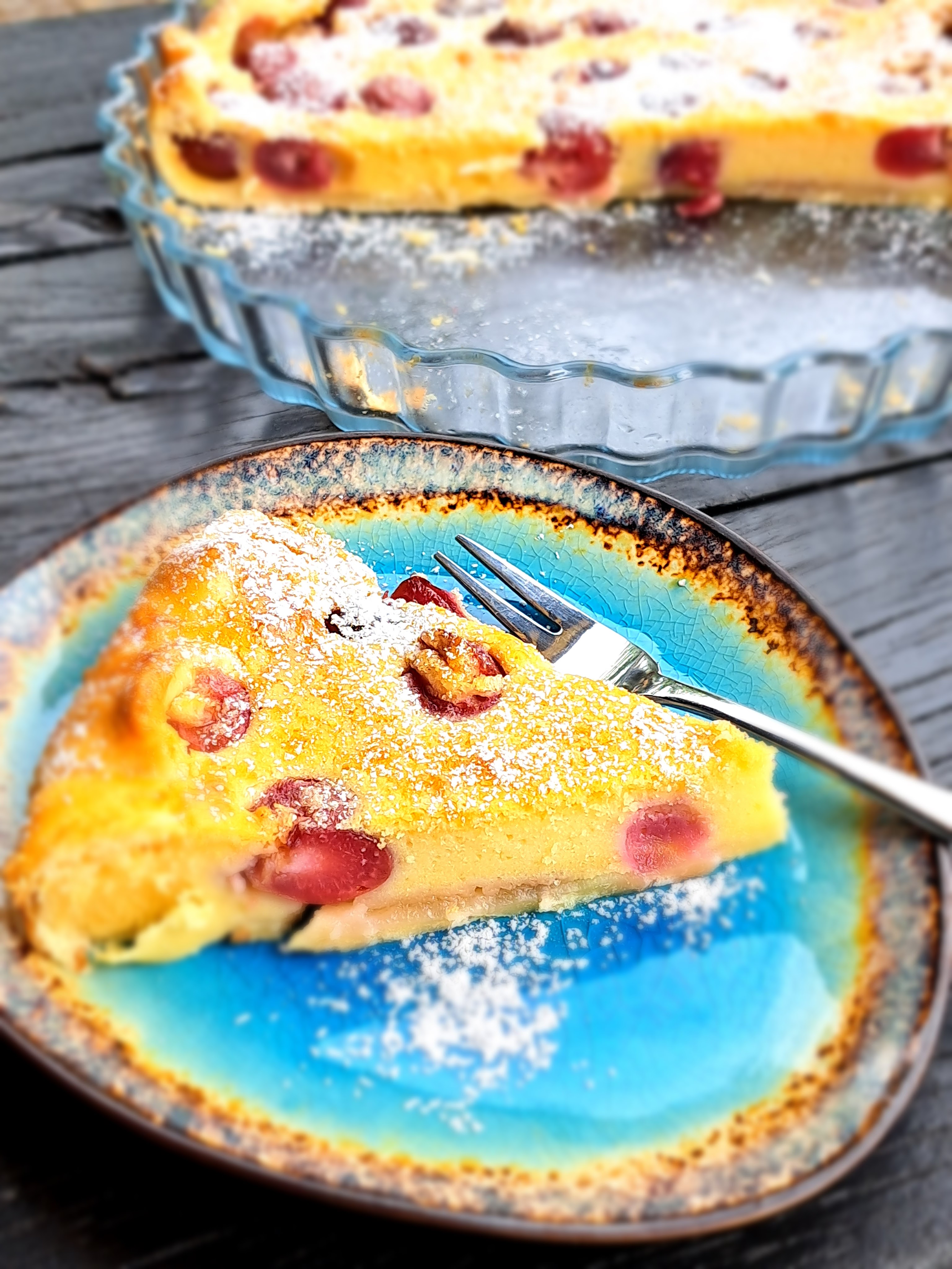 Ухае на... Einfache Kirschentarte Лесна тарта с череши