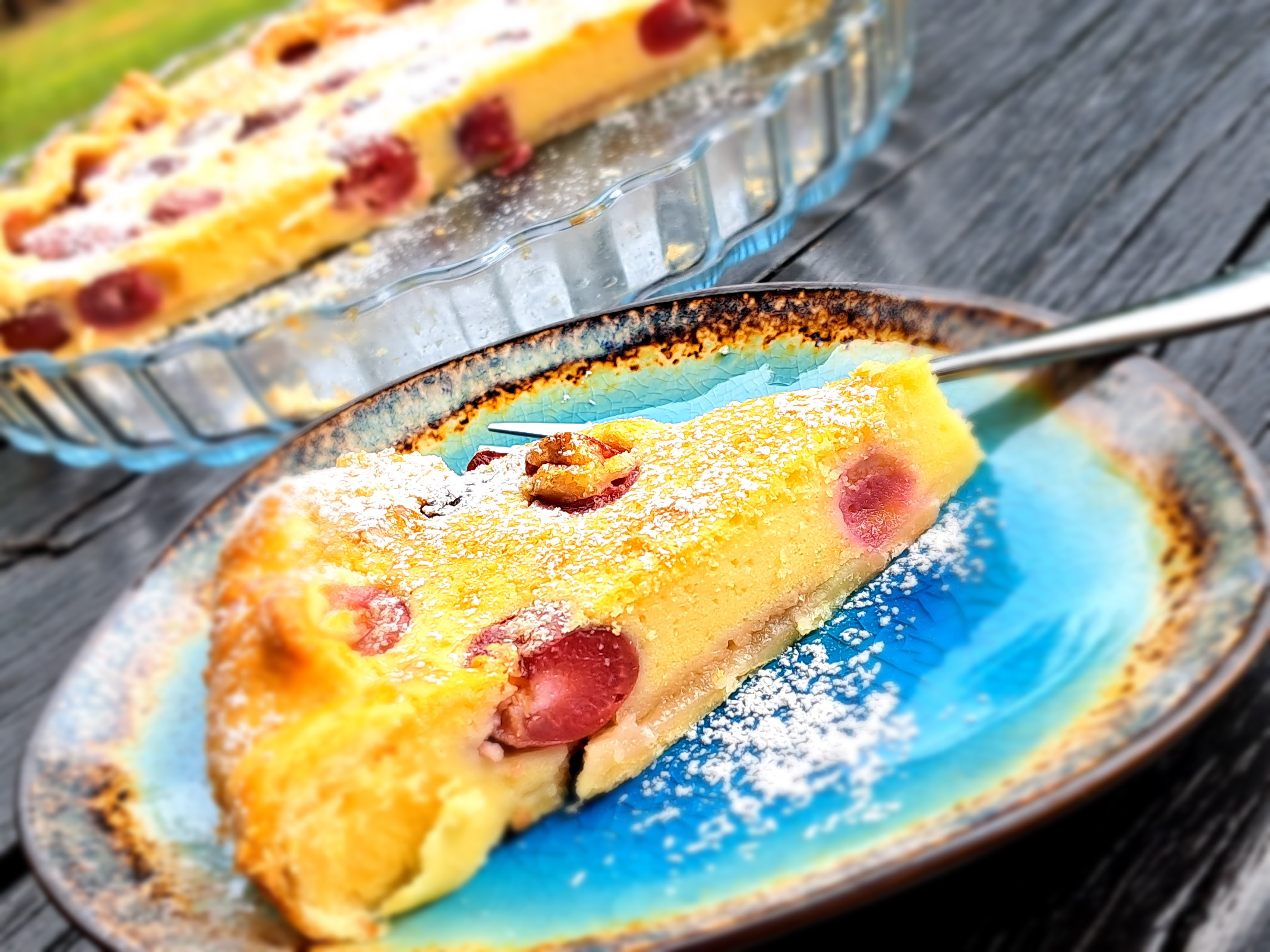 Ухае на... Einfache Kirschentarte Лесна тарта с череши