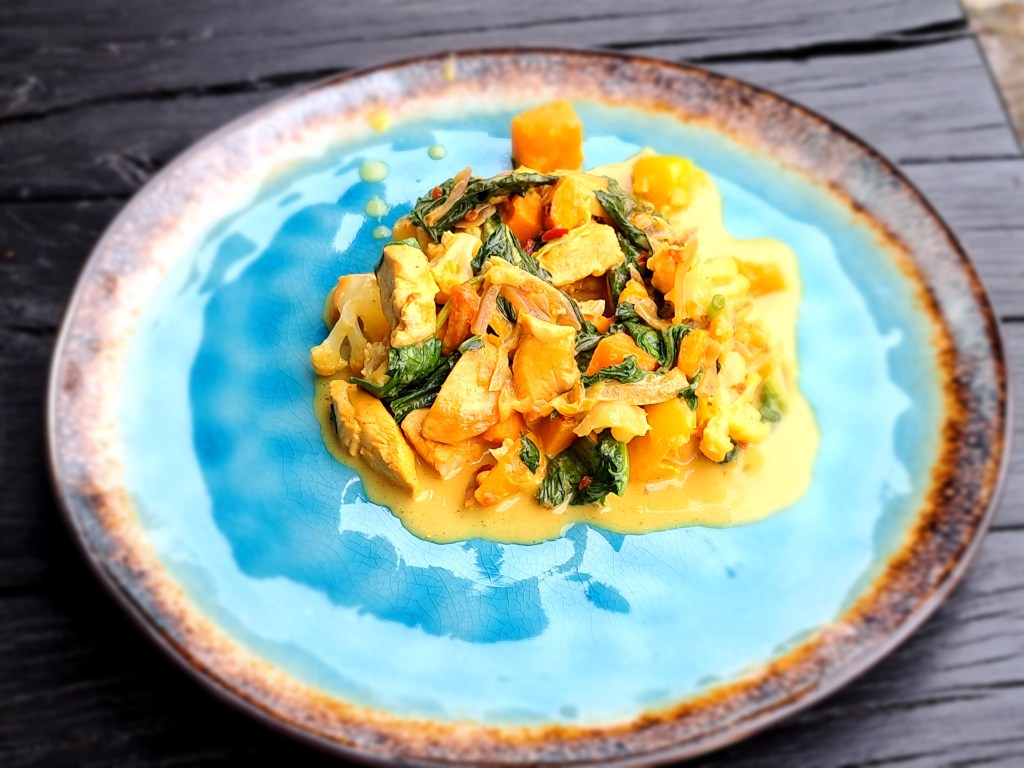 Индийско пиле Мадрас Madras-Hähnchen-Curry 