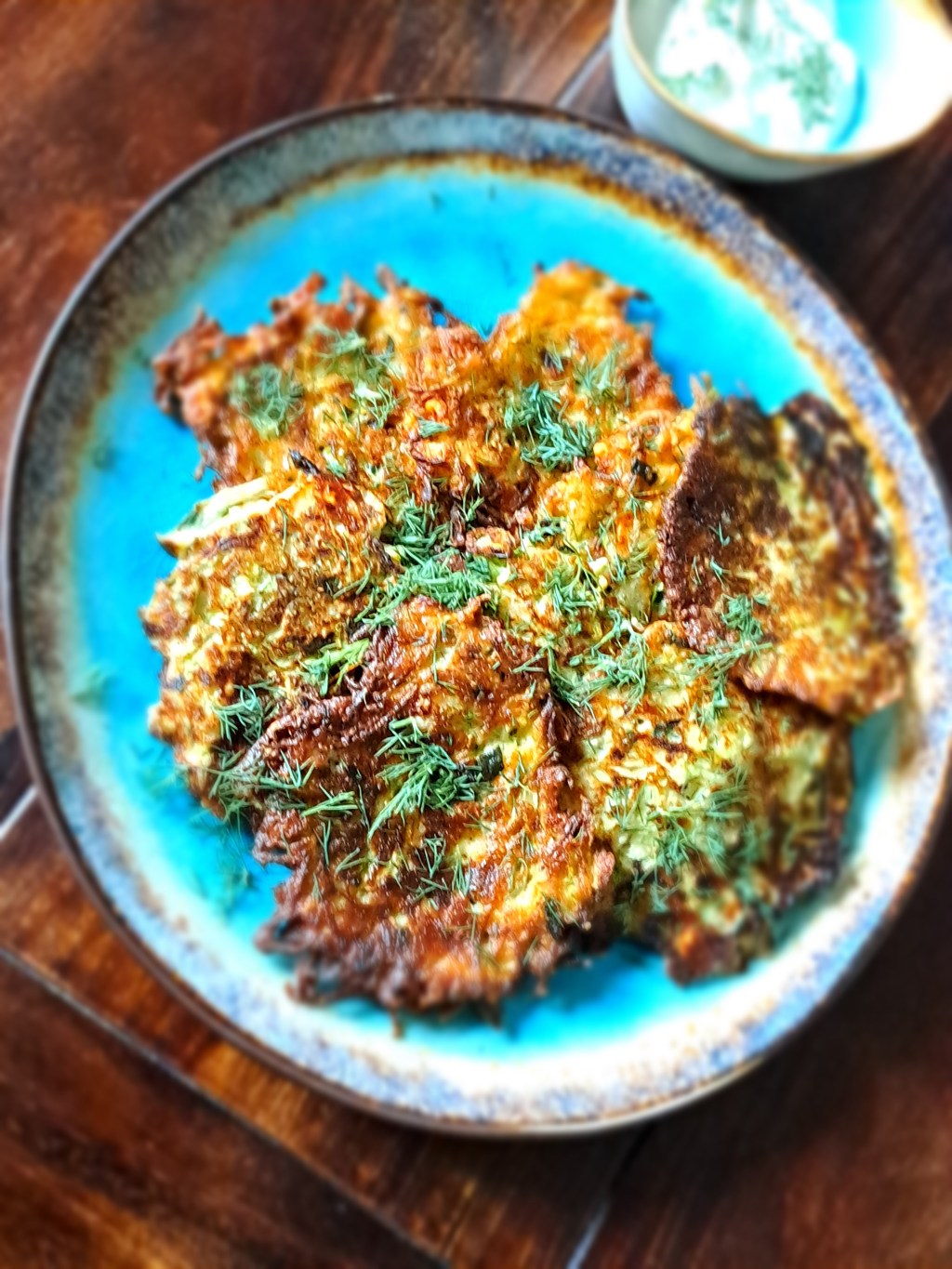 Mücver – Zucchinipuffer – палачинки (пуфери) с&nbsp;тиквички