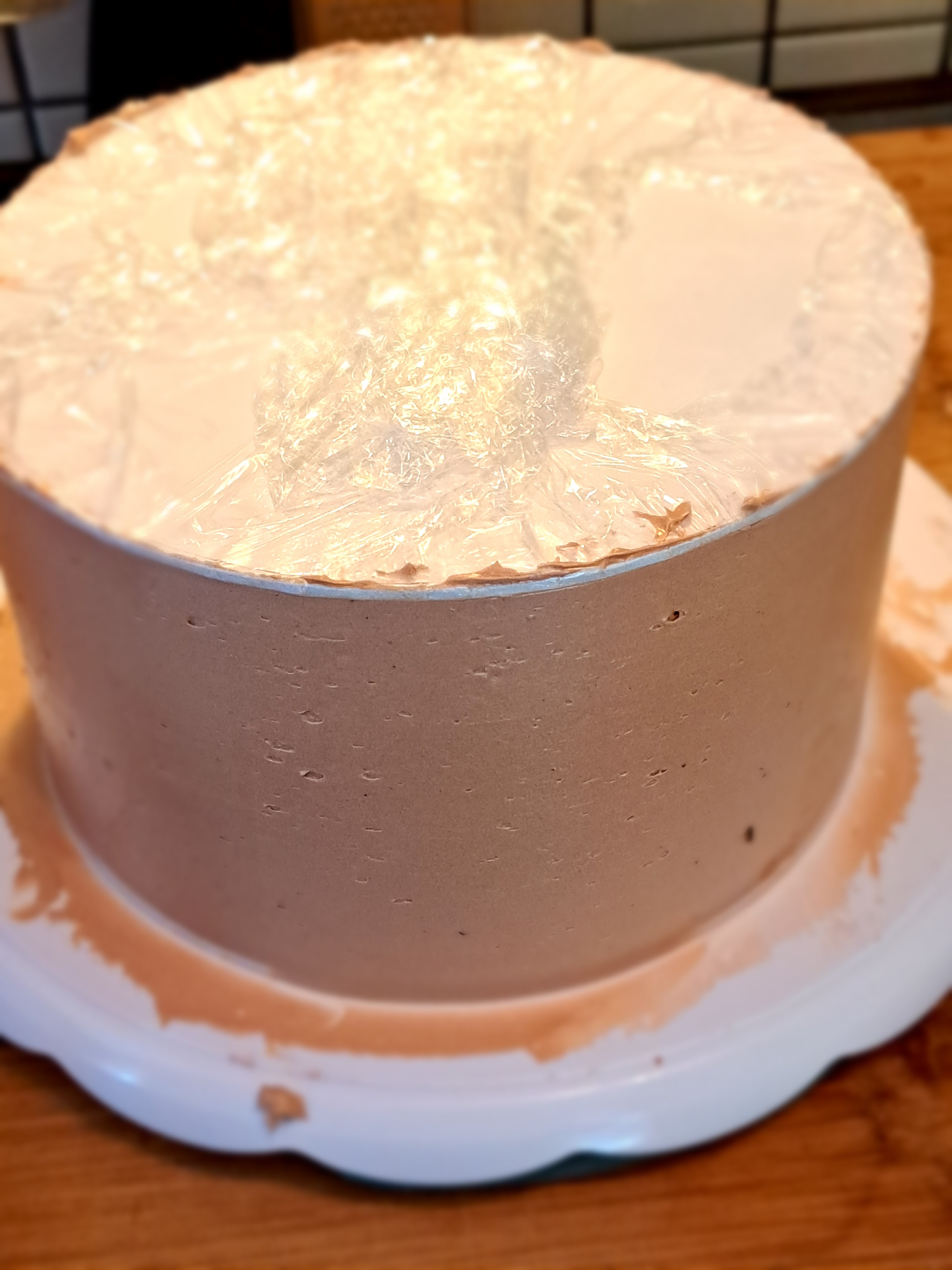 Ухае на...Зелено кадифе страциатела и чийз крем шоколадов мус