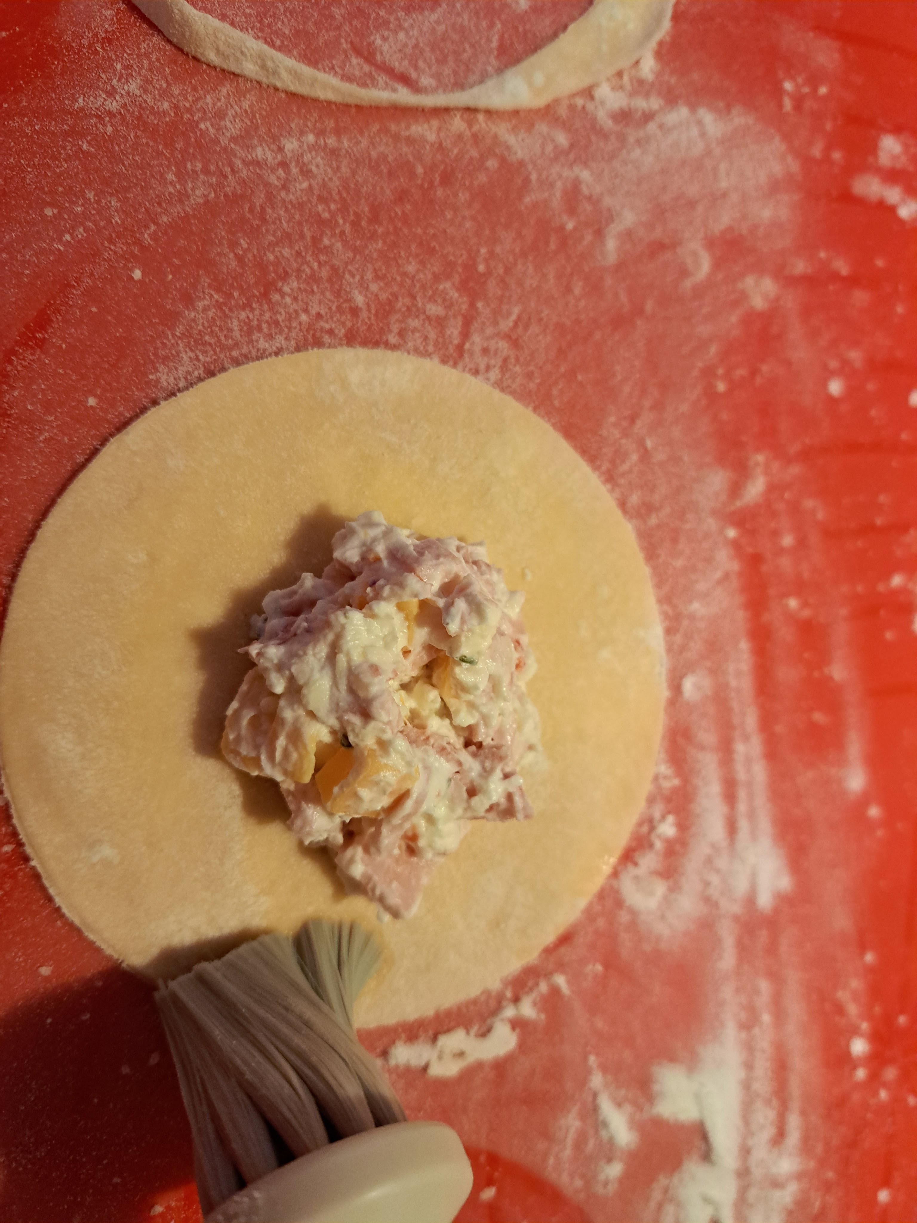 Ухае на... Сорентини или големи кръгли равиоли Sorentinos runde Ravioli