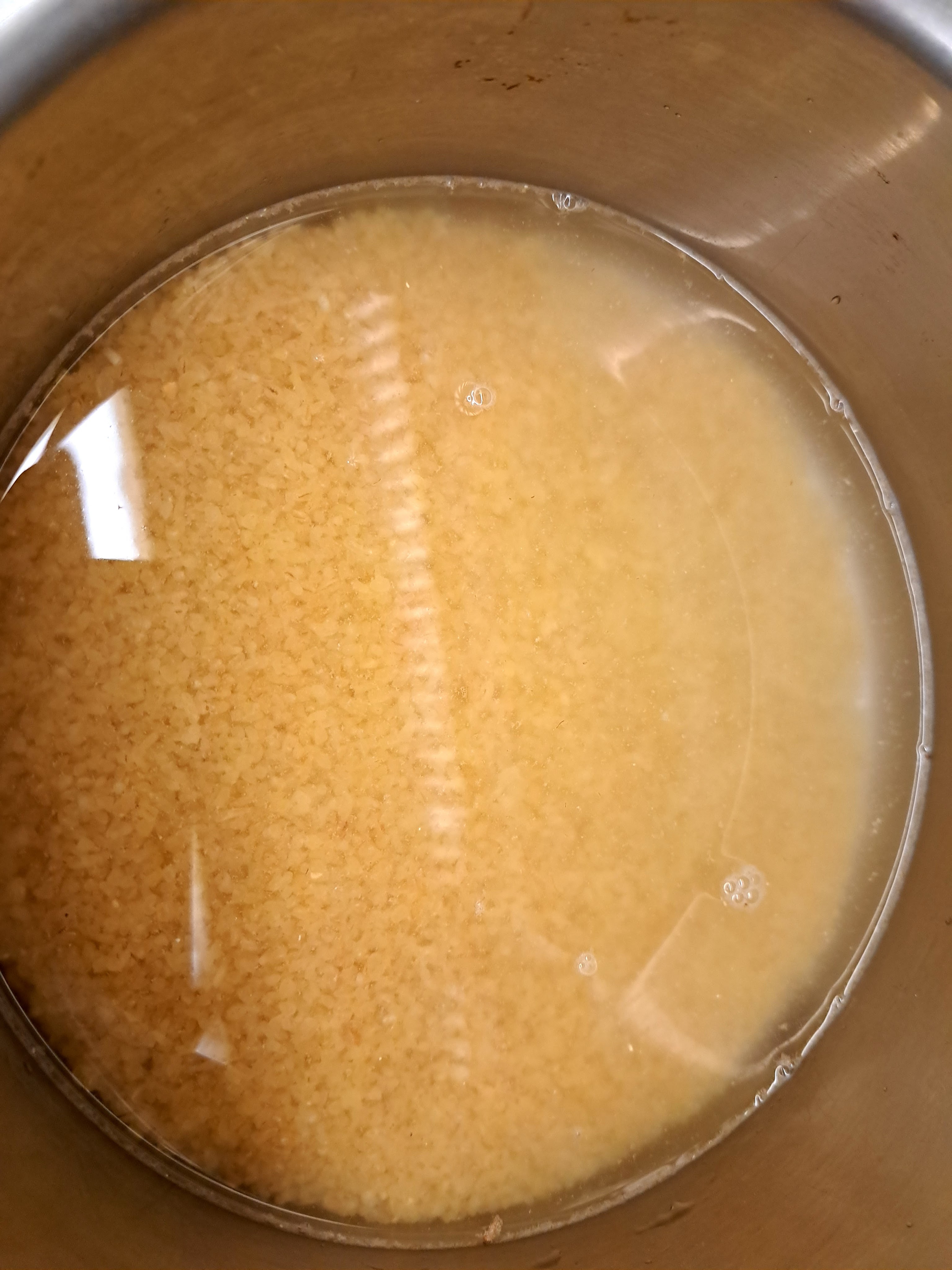 Ухае на.... Леща с булгур и карамелизиран лук Moughadara