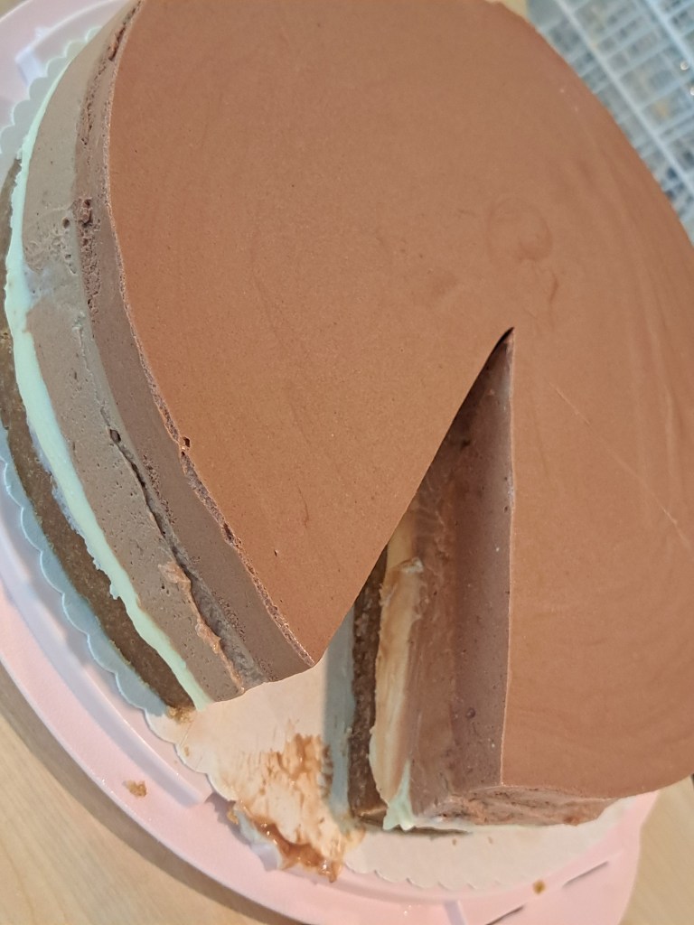 Ухае на... Торта три шоколада с извара и без куахада Torte mit drei Schokolade
