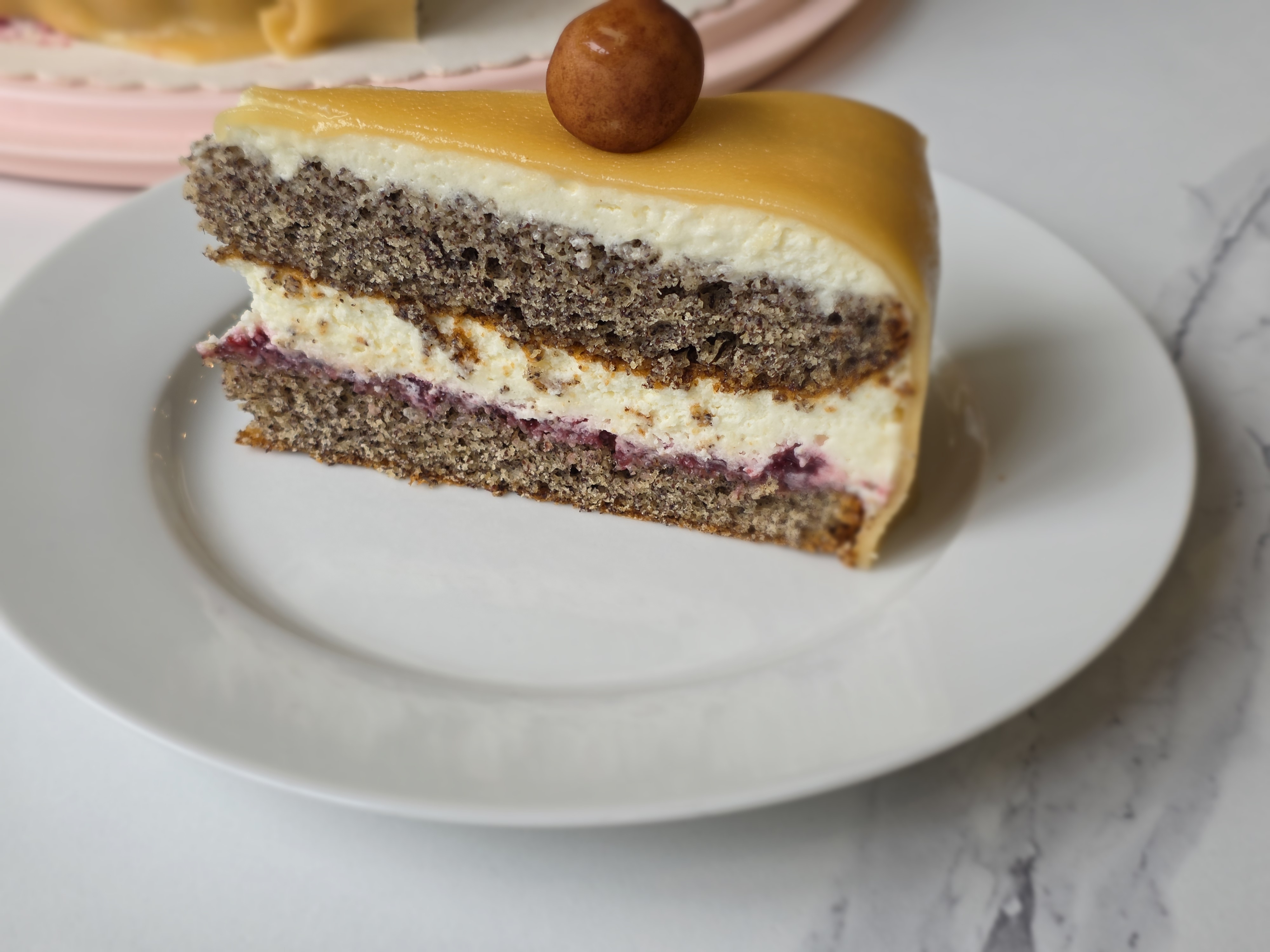 Ухае на... Макова торта с марципан Mohn-Marzipan-Torte