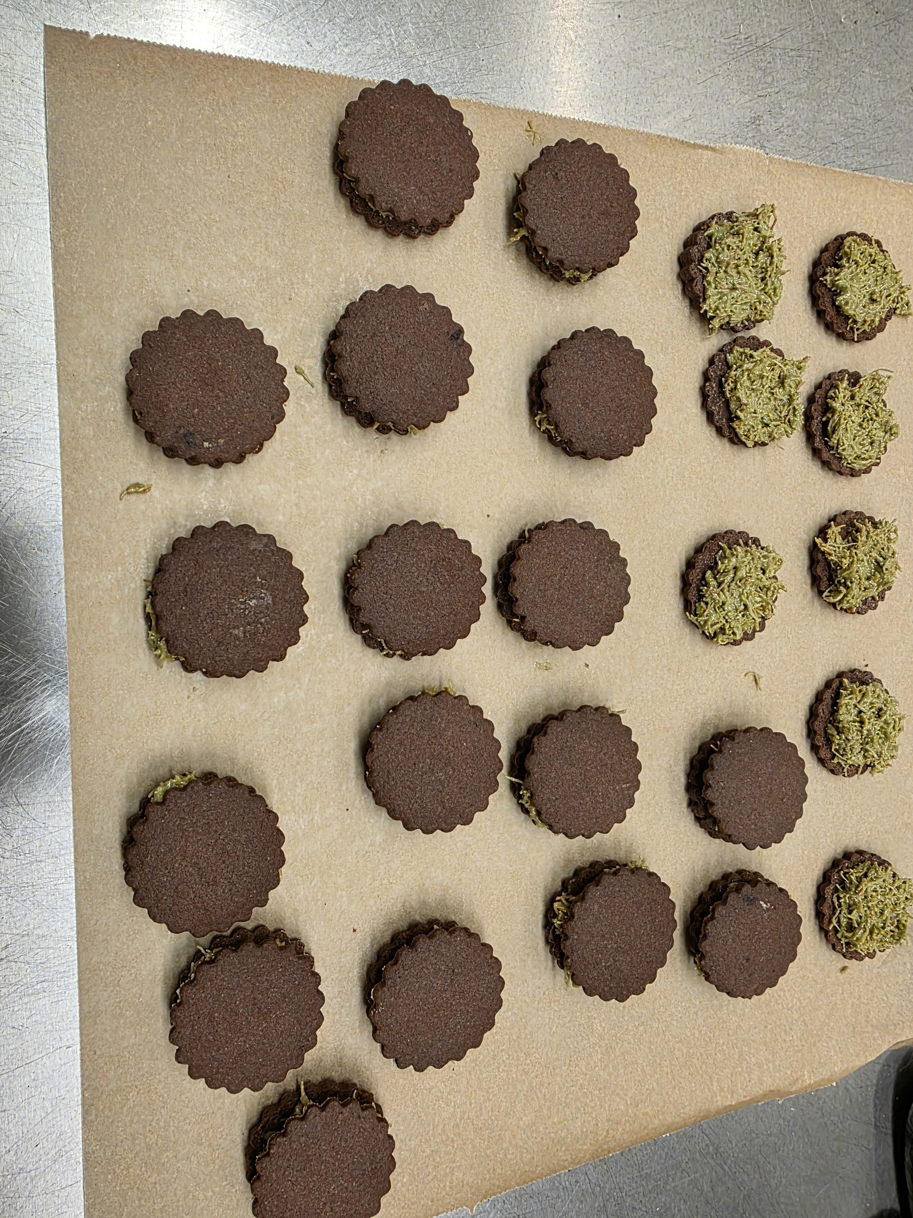 Ухае на... Шоколадови сладки в стил Дубай Schokoladen-plätzchen im Dubai Style