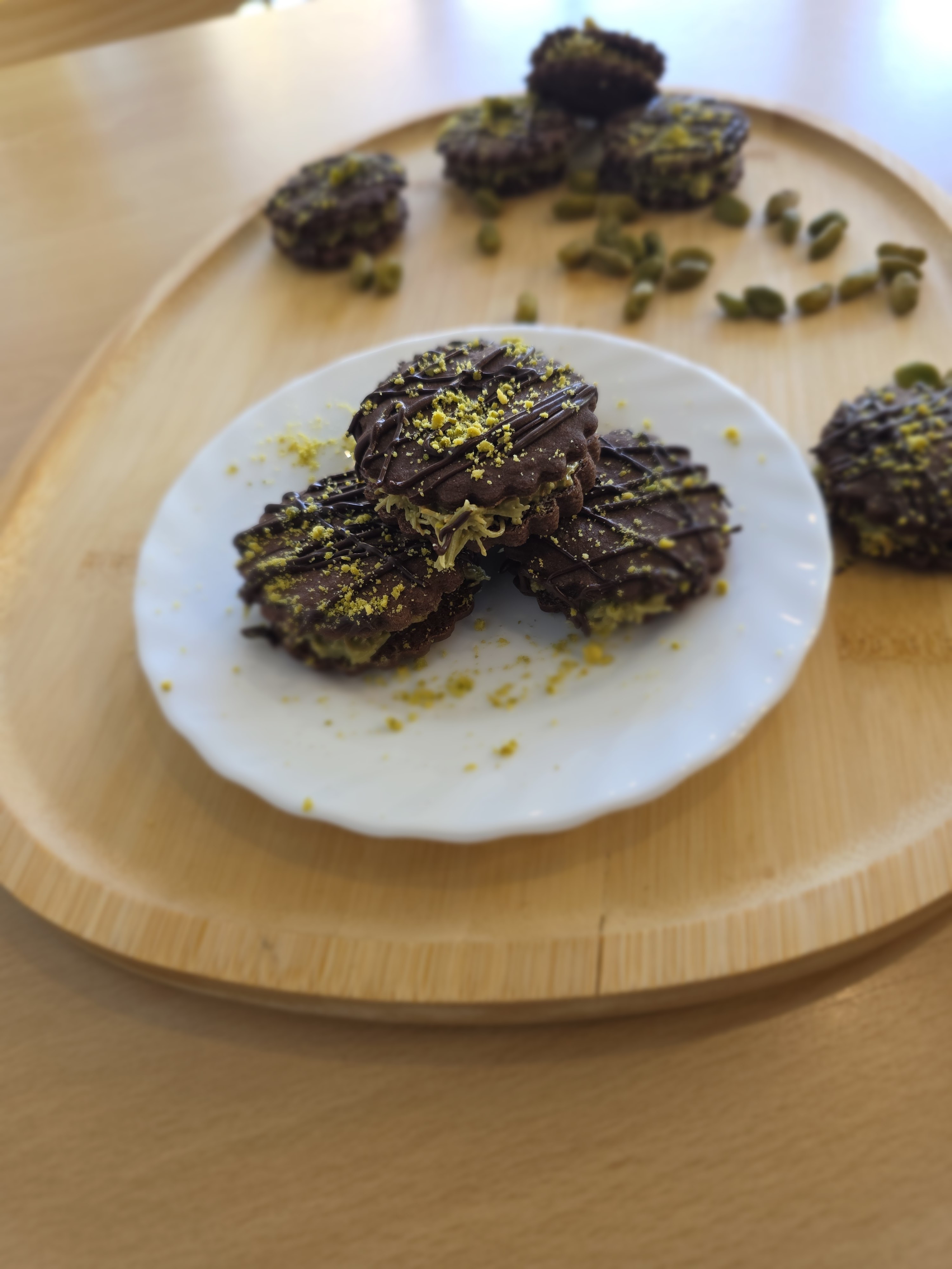 Ухае на... Шоколадови сладки в стил Дубай Schokoladen-plätzchen im Dubai Style