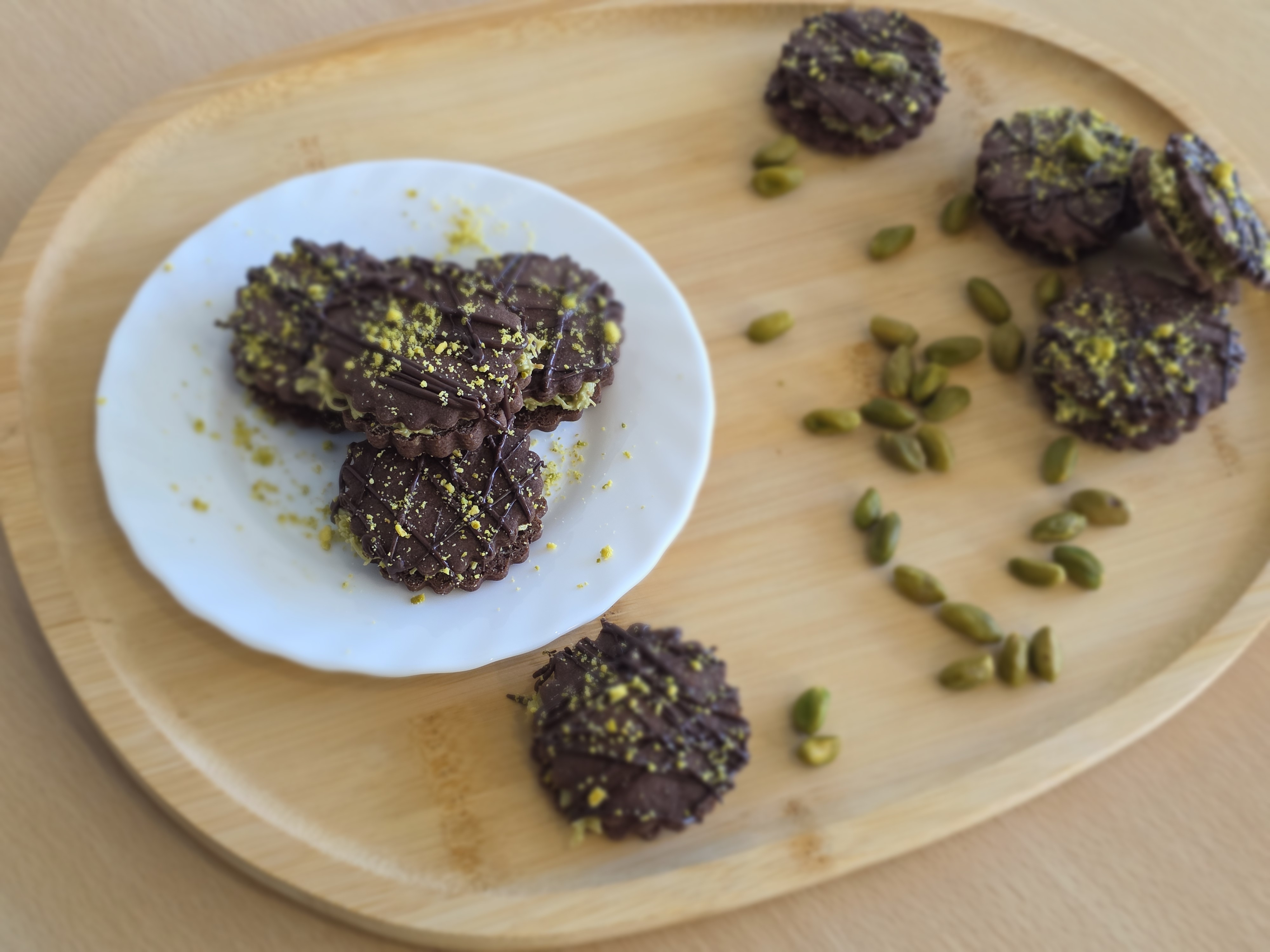 Ухае на... Шоколадови сладки в стил Дубай Schokoladen-plätzchen im Dubai Style