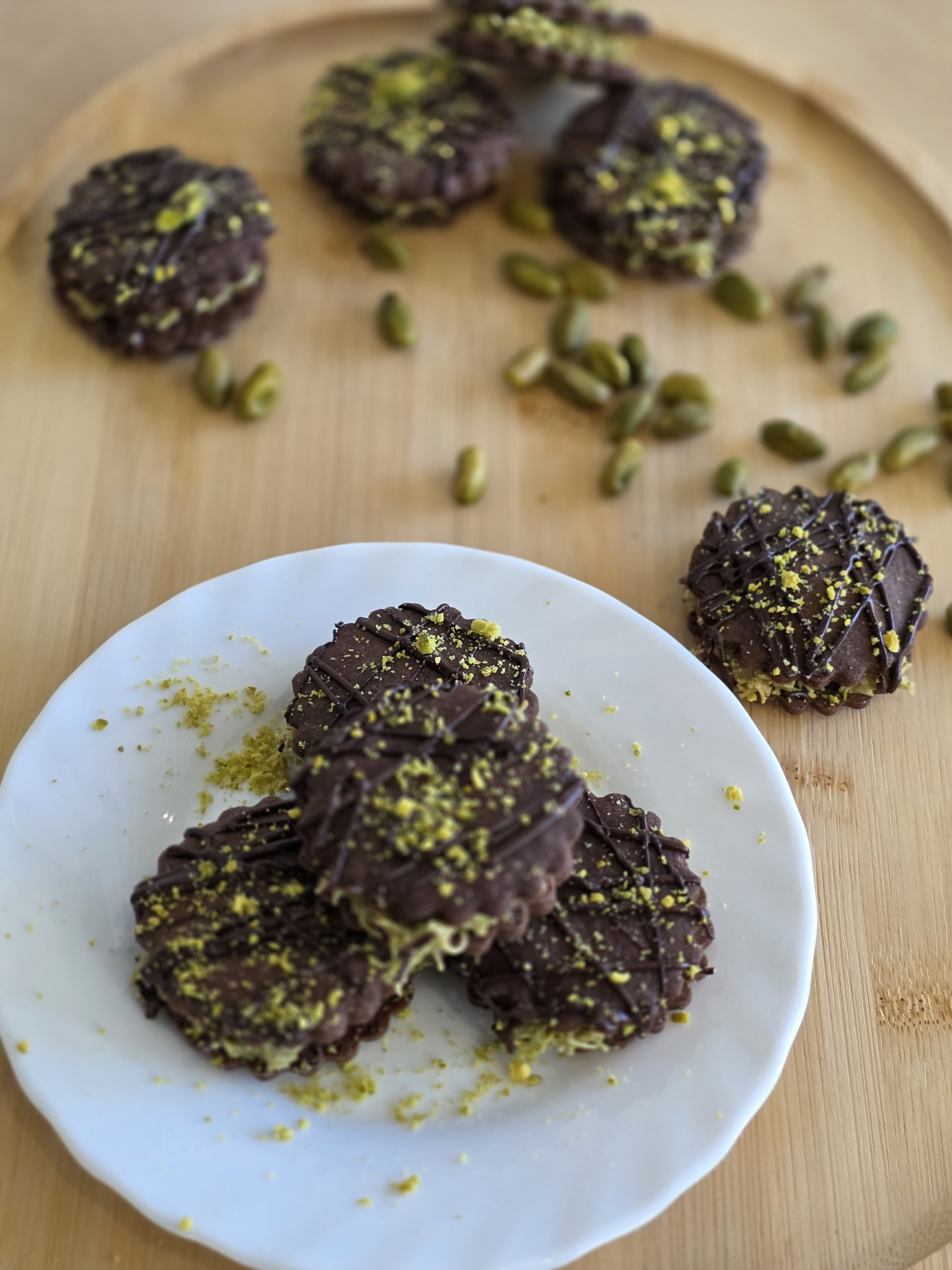 Ухае на... Шоколадови сладки в стил Дубай Schokoladen-plätzchen im Dubai Style