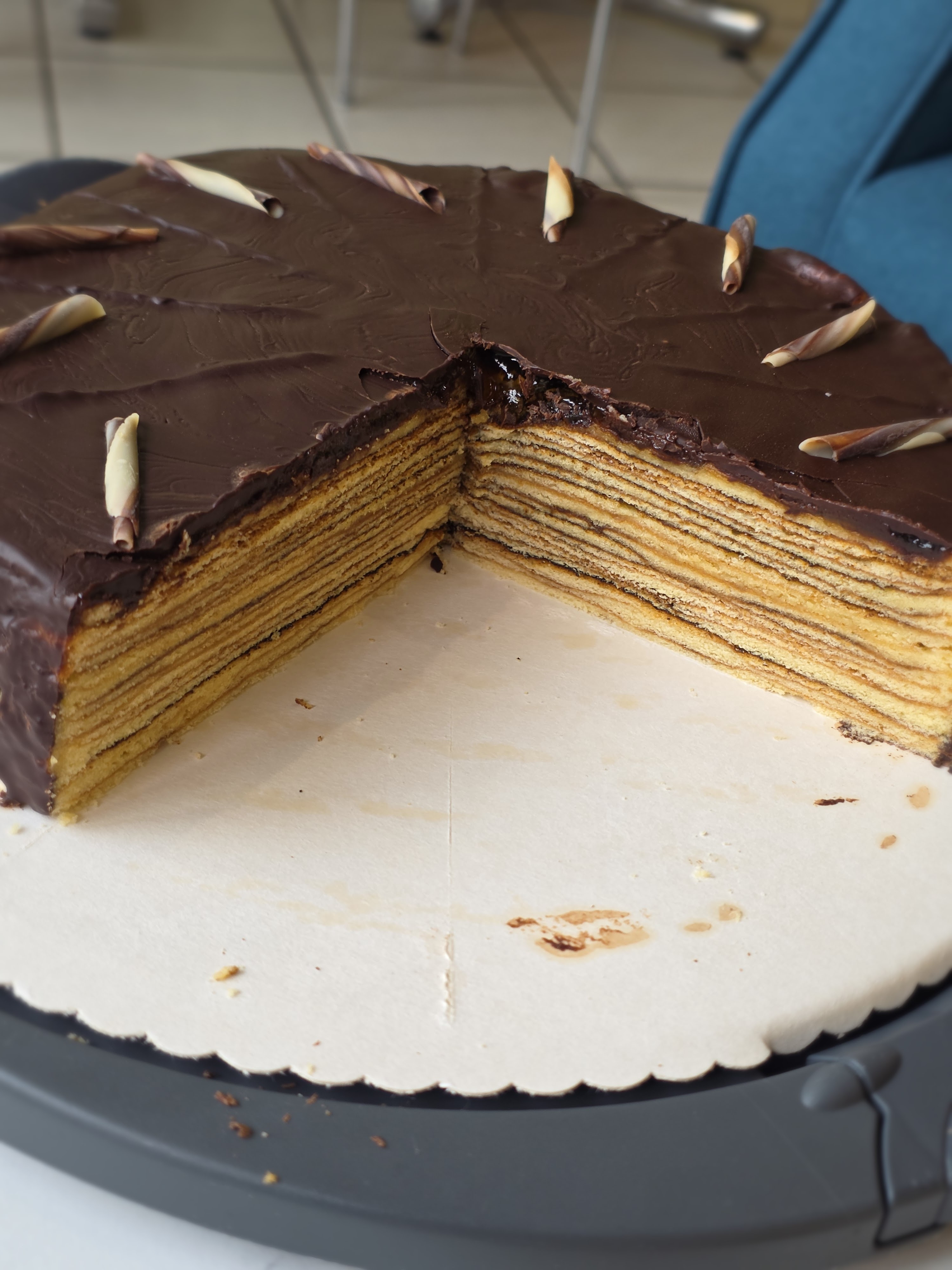 Ухае на... Торта Баумкухен Baumkuchen-Torte