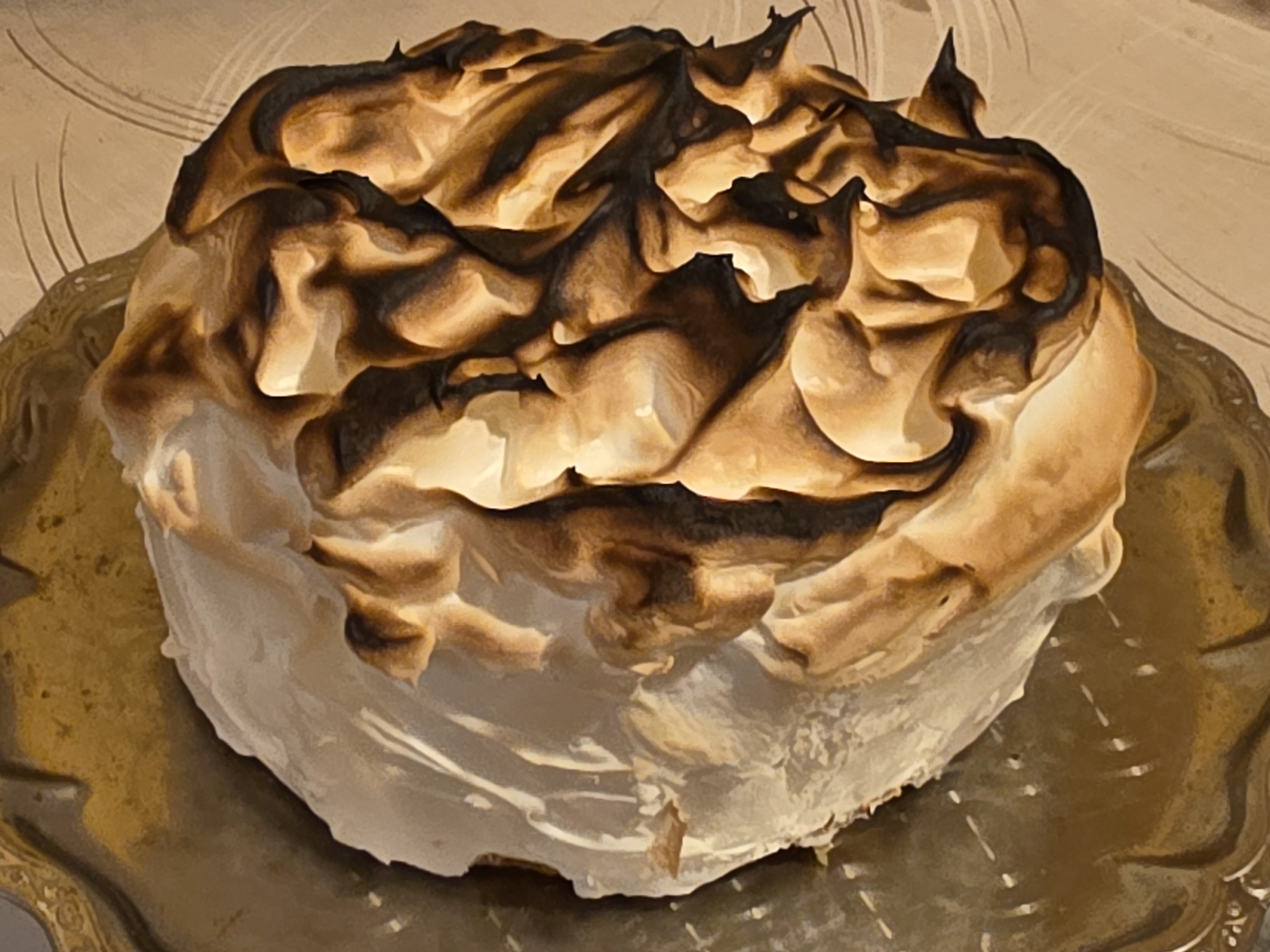 Ухае на... Сладоледена торта Omelette norvégienne